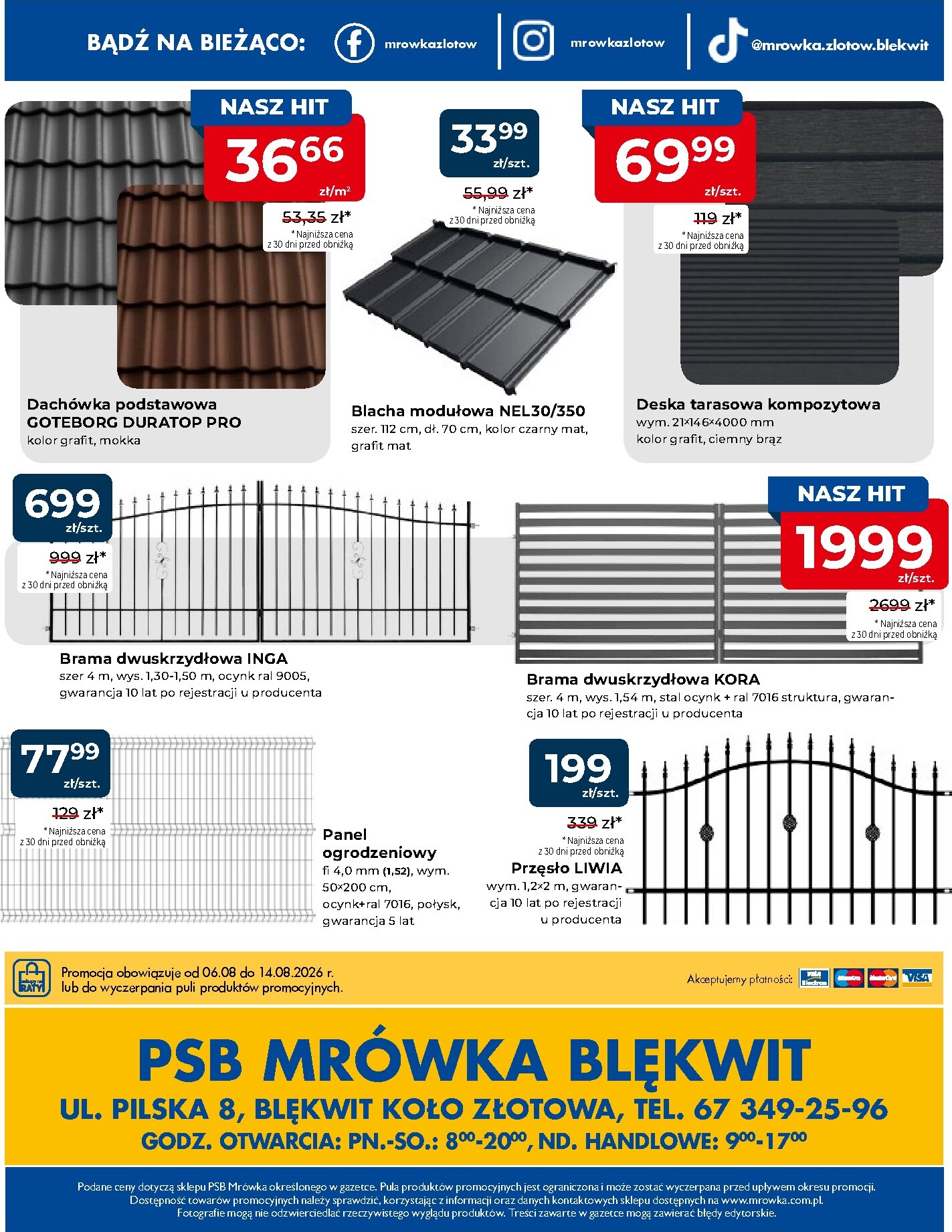 mrowka - Nowa gazetka Mrówka - Blękwit ważna od 06.08.2026 do 14.08.2026 - page: 8