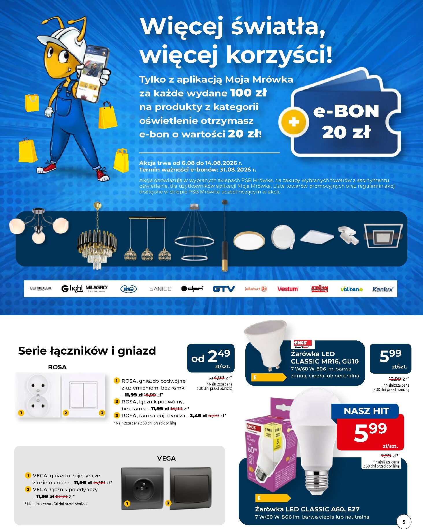 mrowka - Aktualna gazetka Mrówka - Gazetka PSB Mrówka Chełm - PSB Mrówka Chełm Gazetka ważna od 06.08.2026 do 14.08.2026 - page: 5