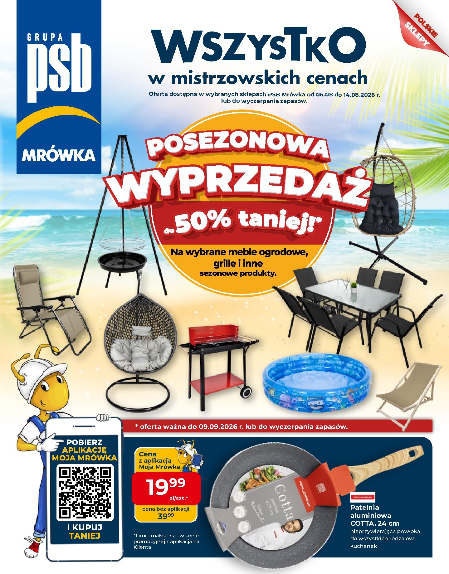mrowka - Aktualna gazetka Mrówka - Gazetka PSB Mrówka Andrychów - PSB Mrówka Andrychów Gazetka ważna od 06.08.2026 do 14.08.2026