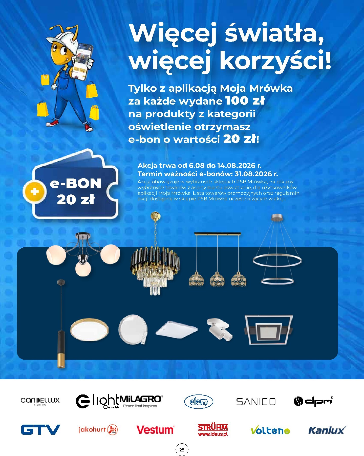 mrowka - Aktualna gazetka Mrówka - Bytów ważna od 06.08.2026 do 14.08.2026 - page: 25