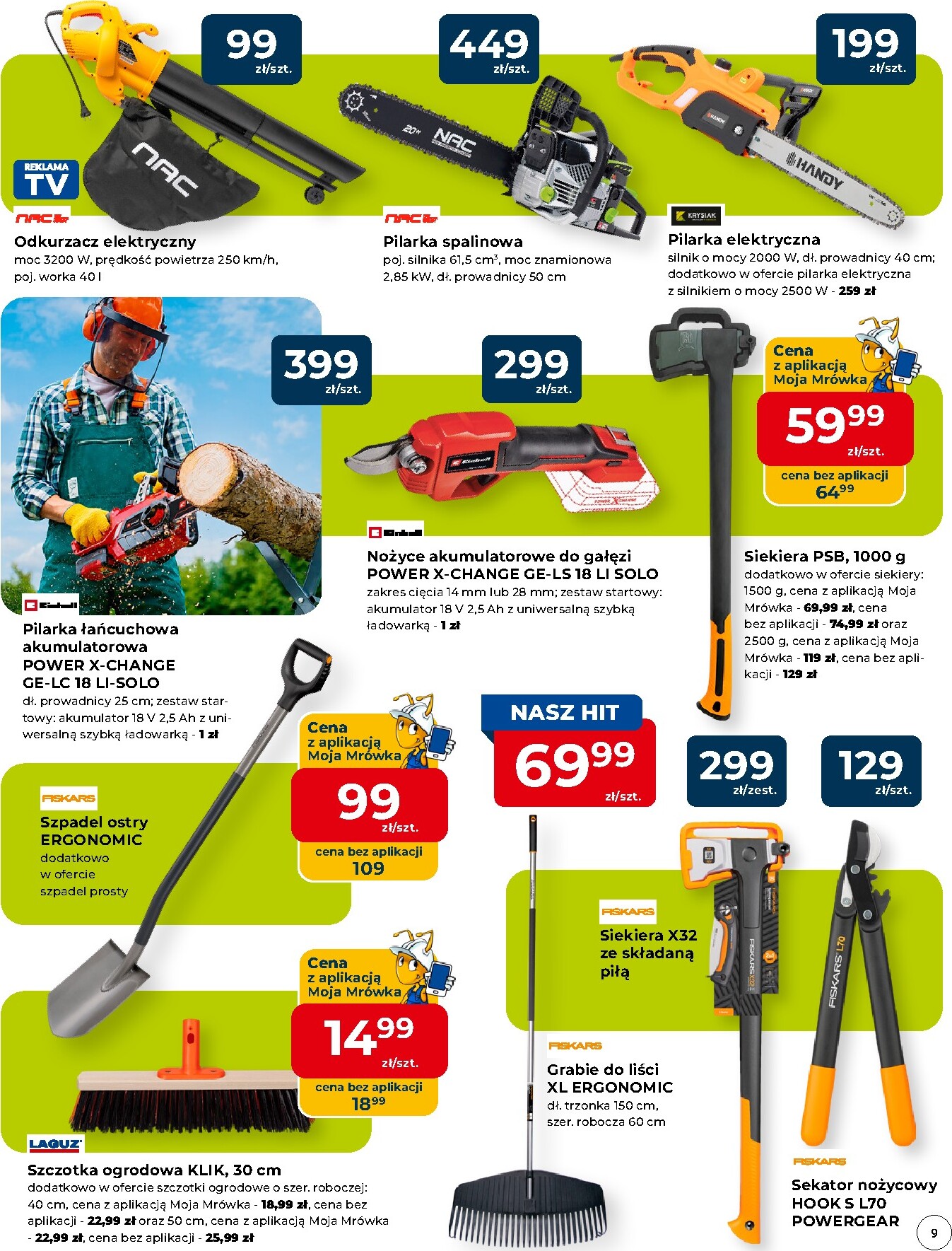 mrowka - Aktualna gazetka Mrówka - Człuchów ważna od 08.10.2026 do 17.10.2026 - page: 9