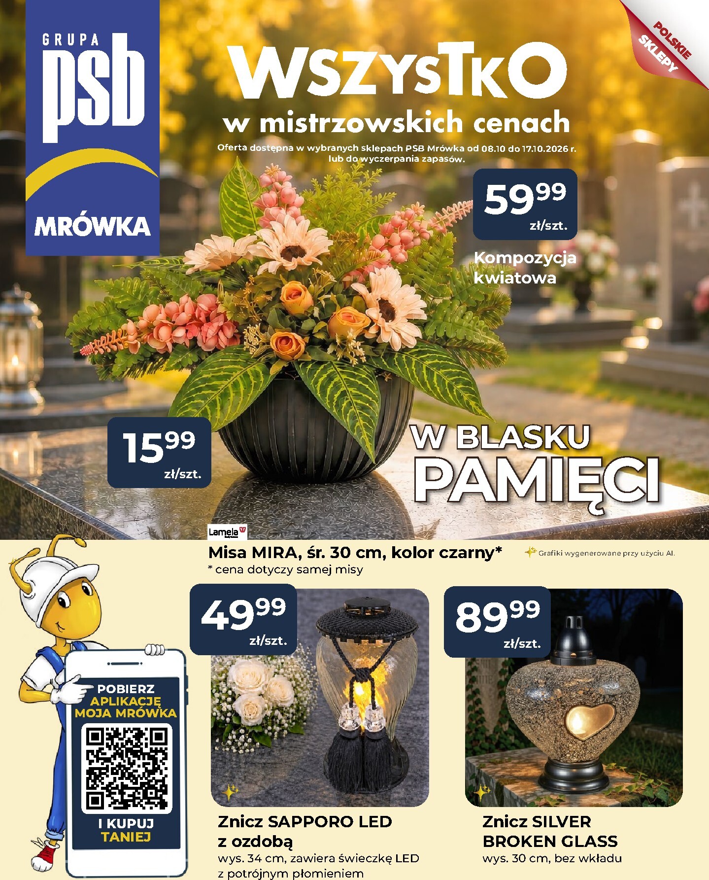 mrowka - Aktualna gazetka Mrówka - Bytów ważna od 08.10.2026 do 17.10.2026 - page: 1