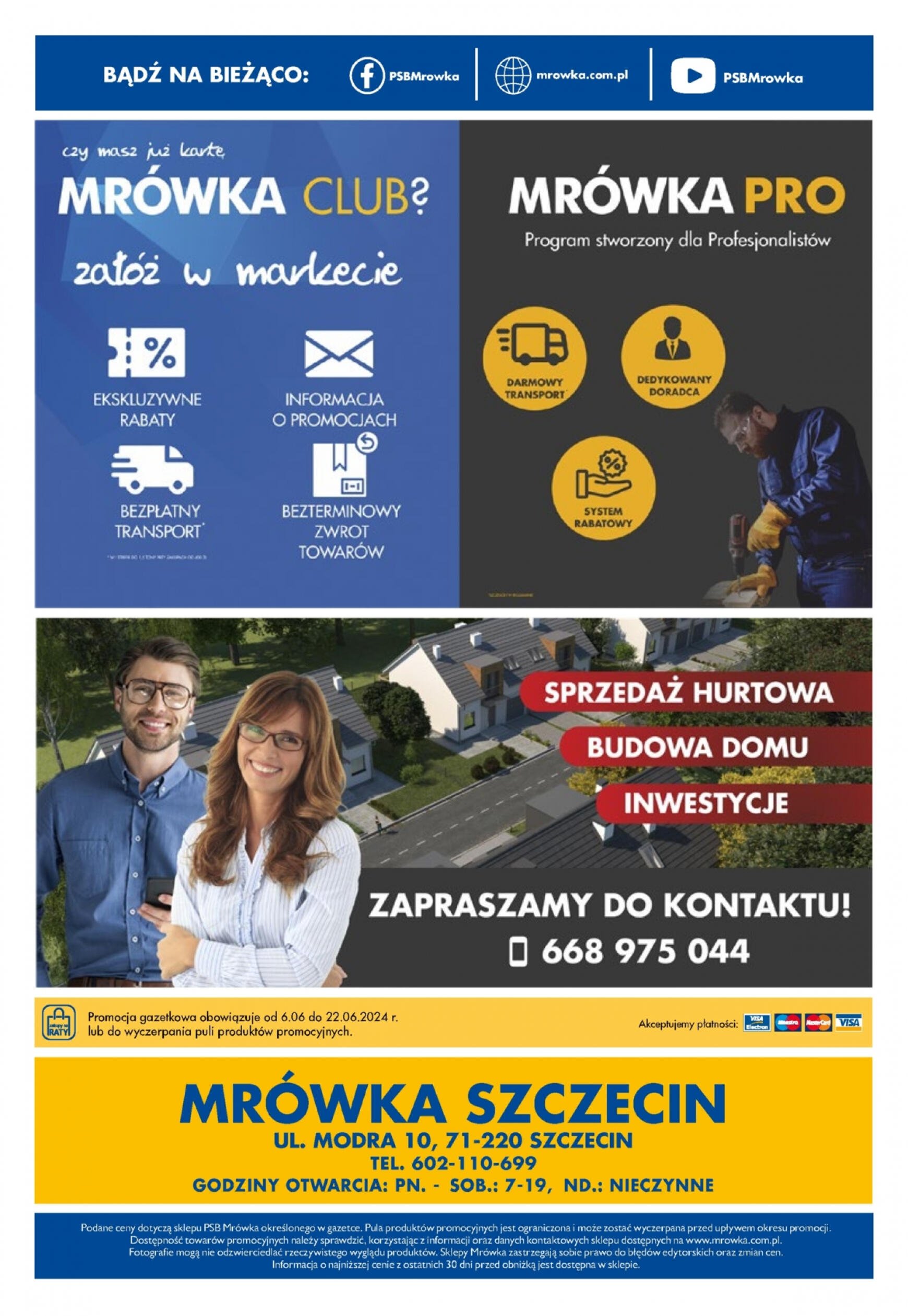 mrowka - Mrówka express - Szczecin ul. Modra gazetka aktualna ważna od 06.06. - 22.06. - page: 4