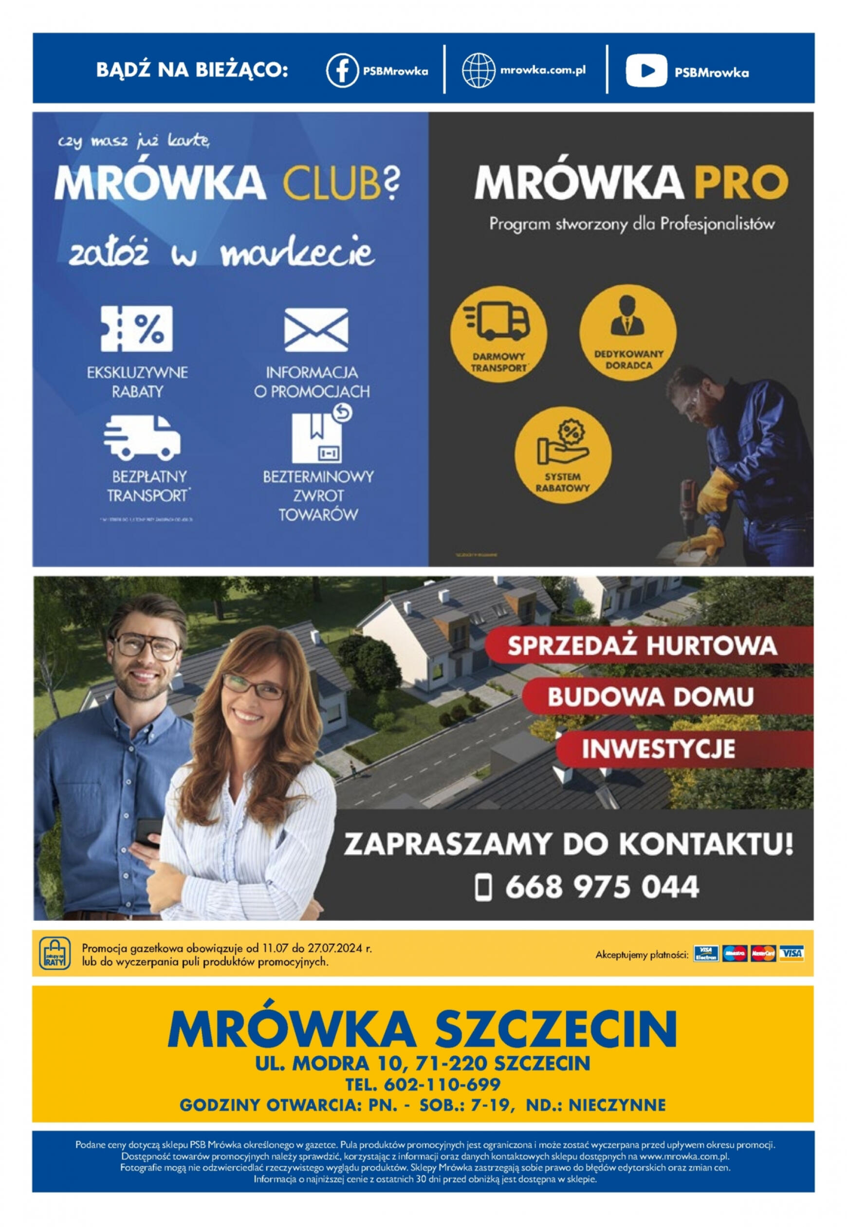 mrowka - Mrówka - Szczecin ul. Modra gazetka aktualna ważna od 21.07. - 27.07. - page: 4