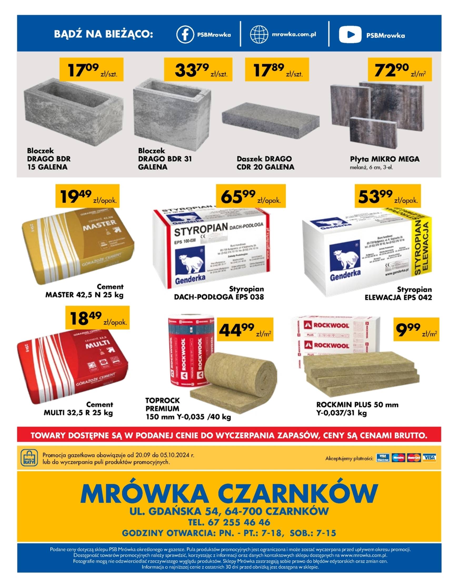 mrowka - Aktualna Mrówka - Czarnków gazetka ważna od 20.09. - 05.10. - page: 3