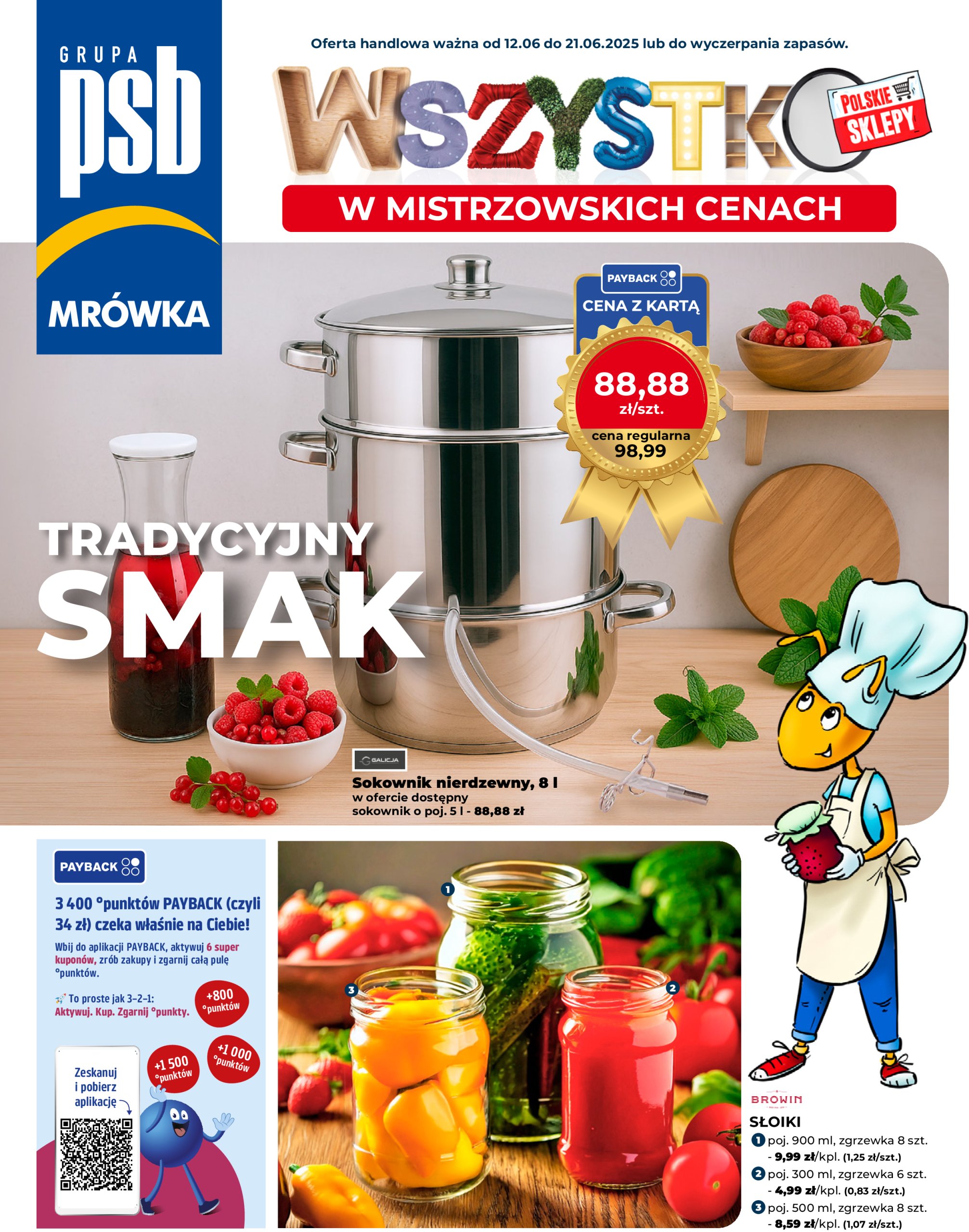 mrowka - Gazetka Mrówka - Bodzentyn ważna od 12.06. - 21.06. - page: 1