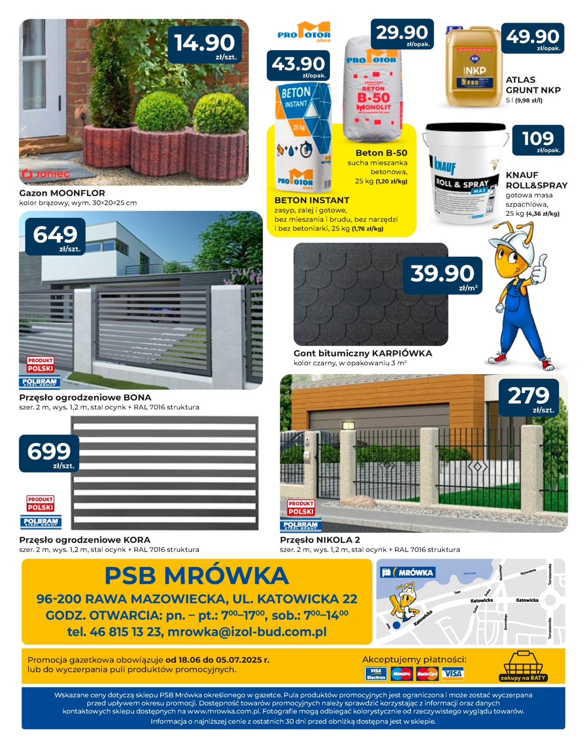 mrowka - Gazetka Mrówka - Letnie promocje ważna od 18.06. - 05.07. - page: 8