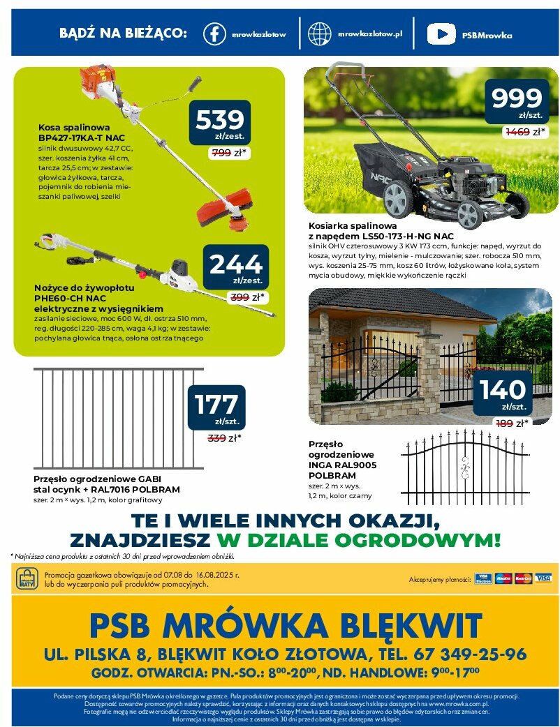 mrowka - Gazetka Mrówka - Blękwit - ważna od 07.08. do 16.08. - page: 12