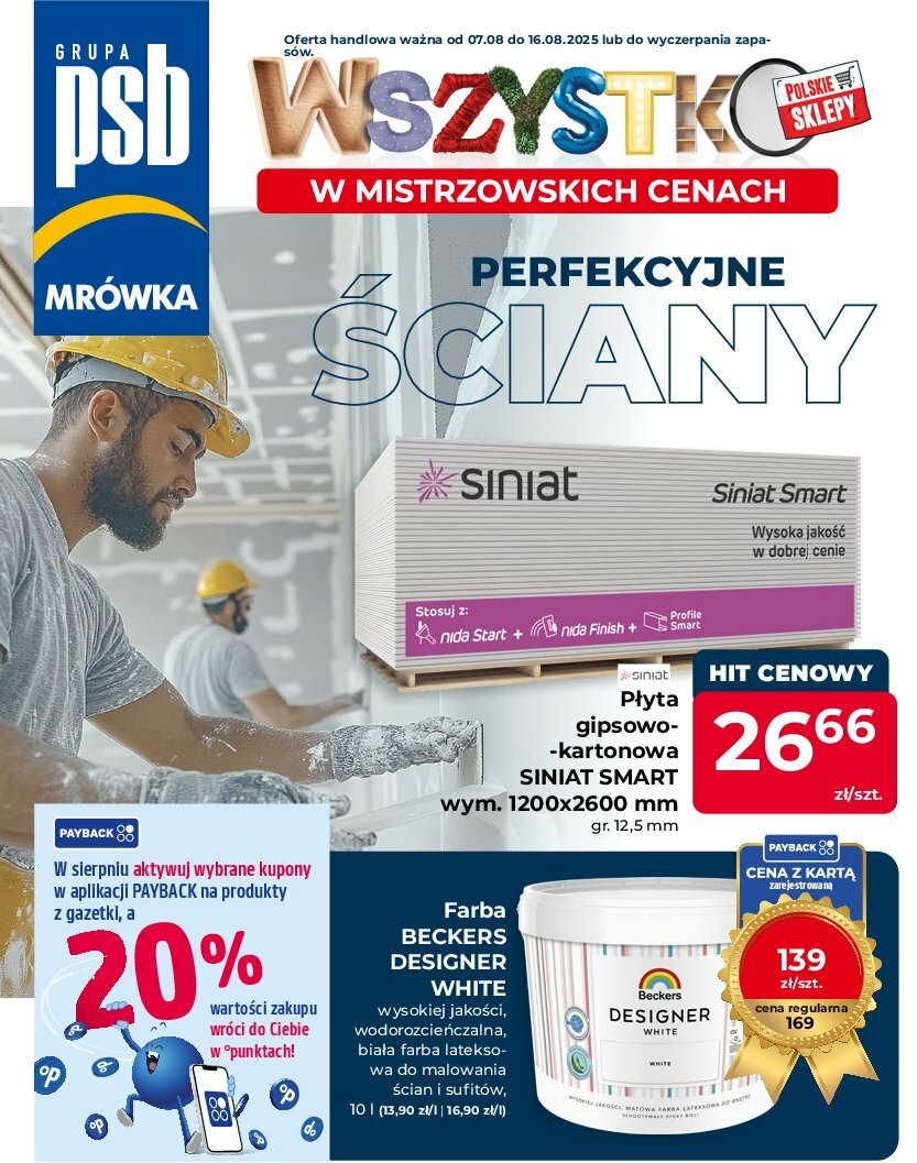 mrowka - Gazetka Mrówka - Człuchów - ważna od 07.08. do 16.08.