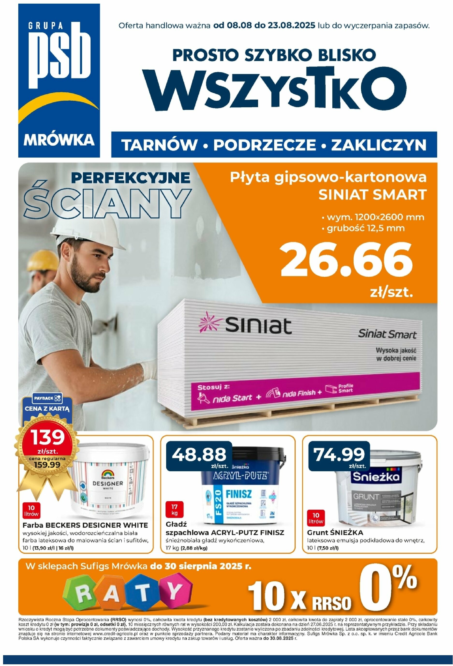 mrowka - Gazetka Mrówka - Tarnów, Zakliczyn, Podrzecze - ważna od 08.08. do 23.08.