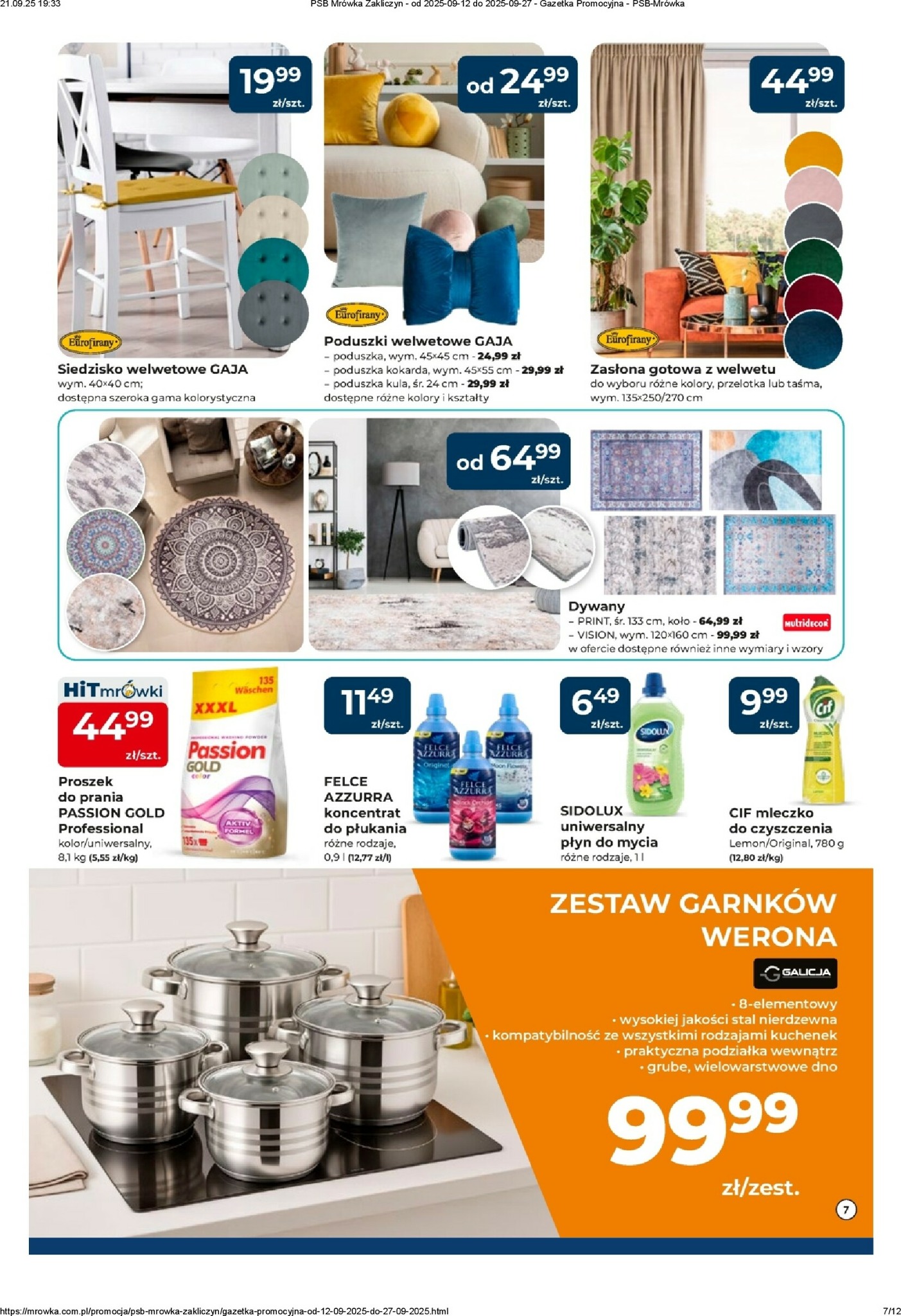 mrowka - Gazetka Mrówka - Tarnów, Zakliczyn, Podrzecze - ważna od 12.09. do 27.09. - page: 7