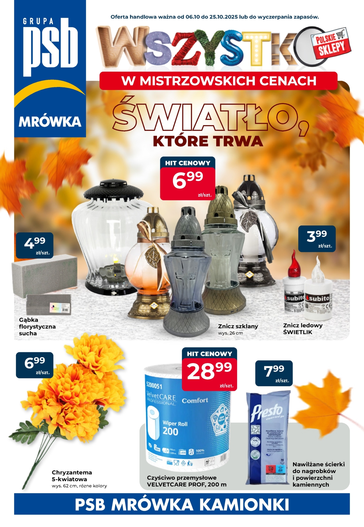 mrowka - Gazetka Mrówka - ważna od 06.10. do 25.10. - page: 1