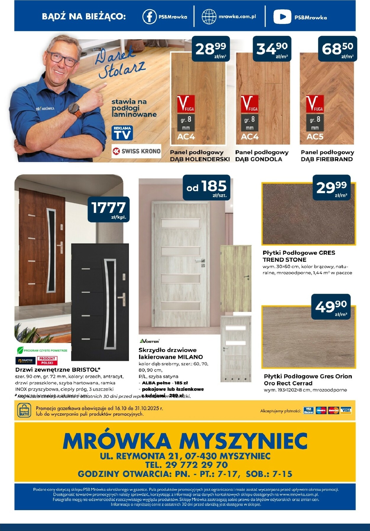 mrowka - Gazetka Mrówka - Myszyniec - ważna od 16.10. do 31.10. - page: 4
