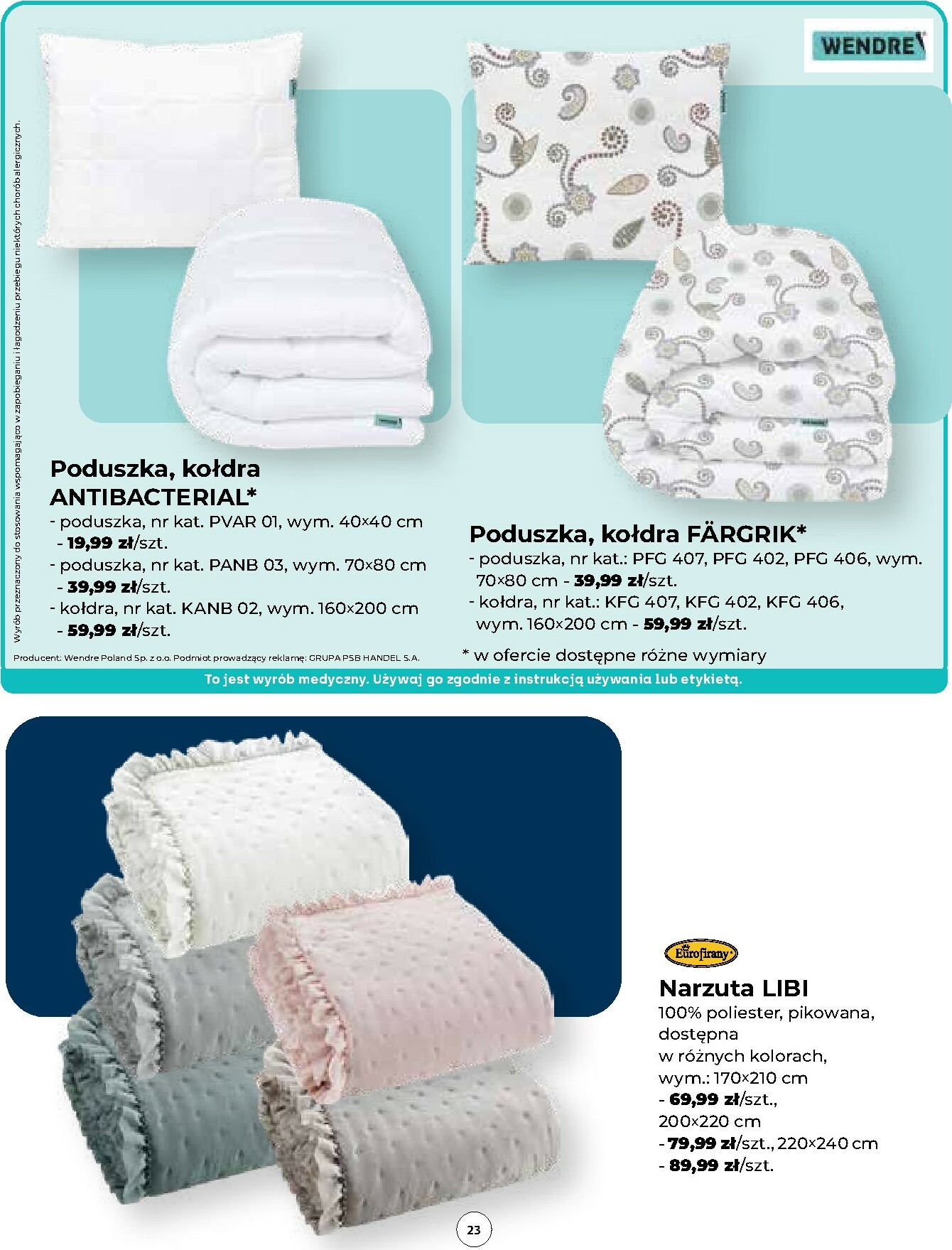 mrowka - Gazetka Mrówka - Bodzentyn - ważna od 15.01. do 28.01. - page: 23