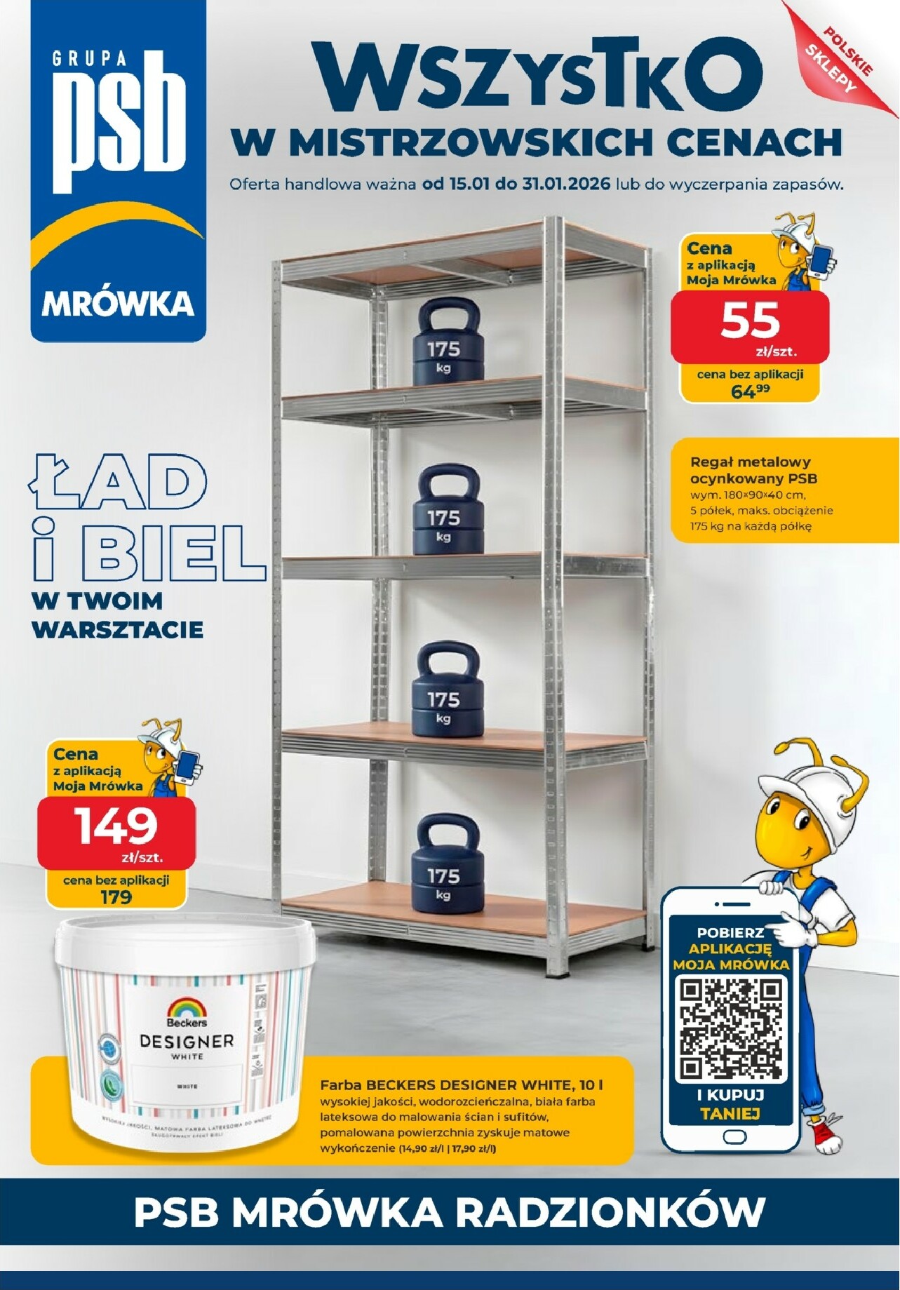 mrowka - Gazetka Mrówka - Radzionków - ważna od 15.01. do 31.01. - page: 1