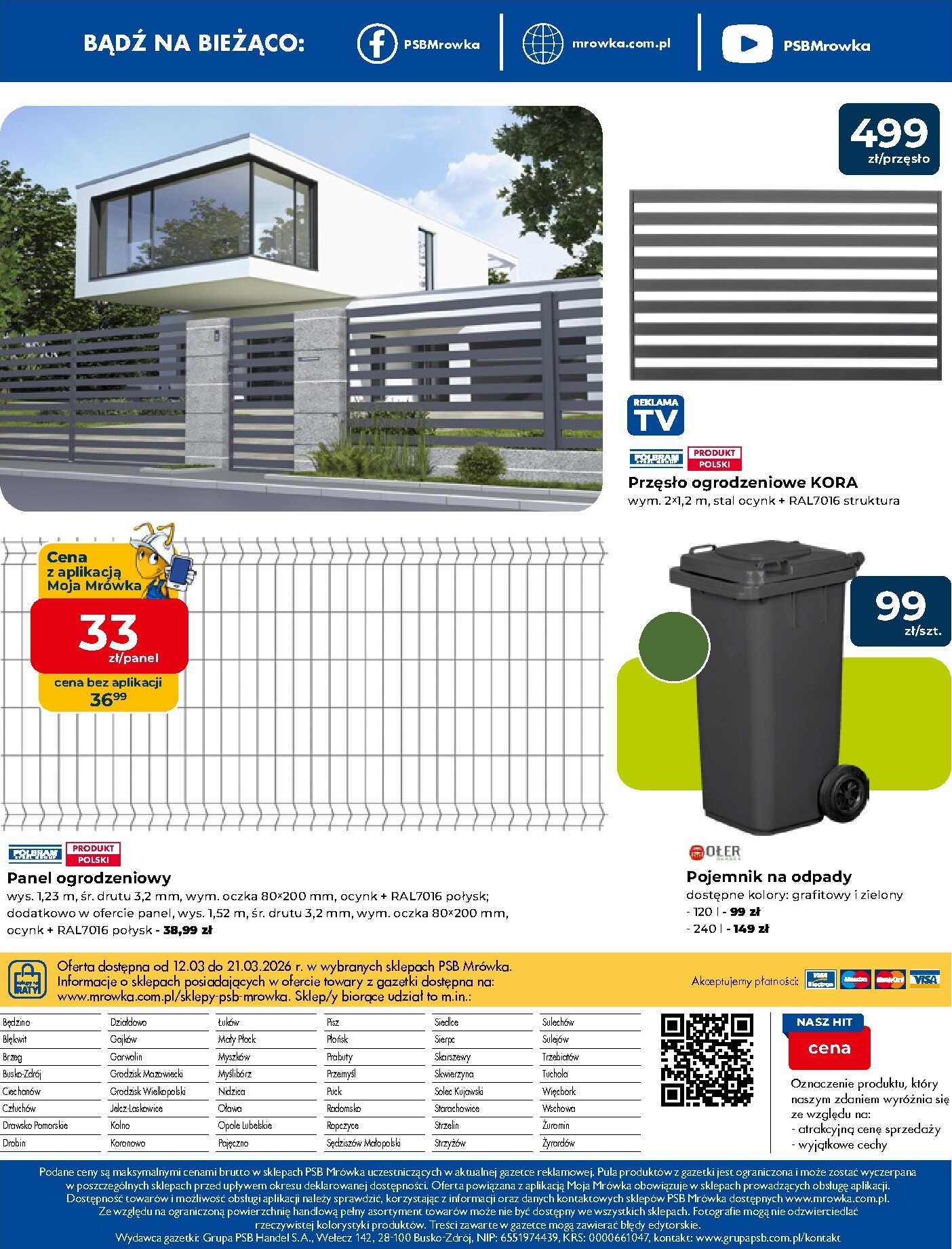 mrowka - Gazetka Mrówka - Będzino - ważna od 09.03.2026 do 21.03.2026 - page: 12