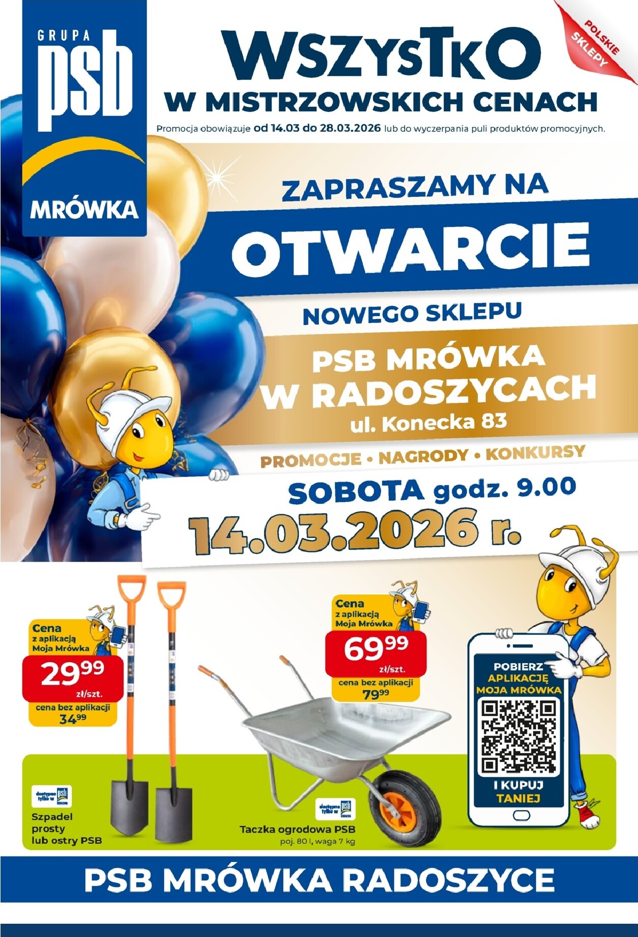 mrowka - Gazetka Mrówka - Radoszyce - ważna od 14.03.2026 do 28.03.2026