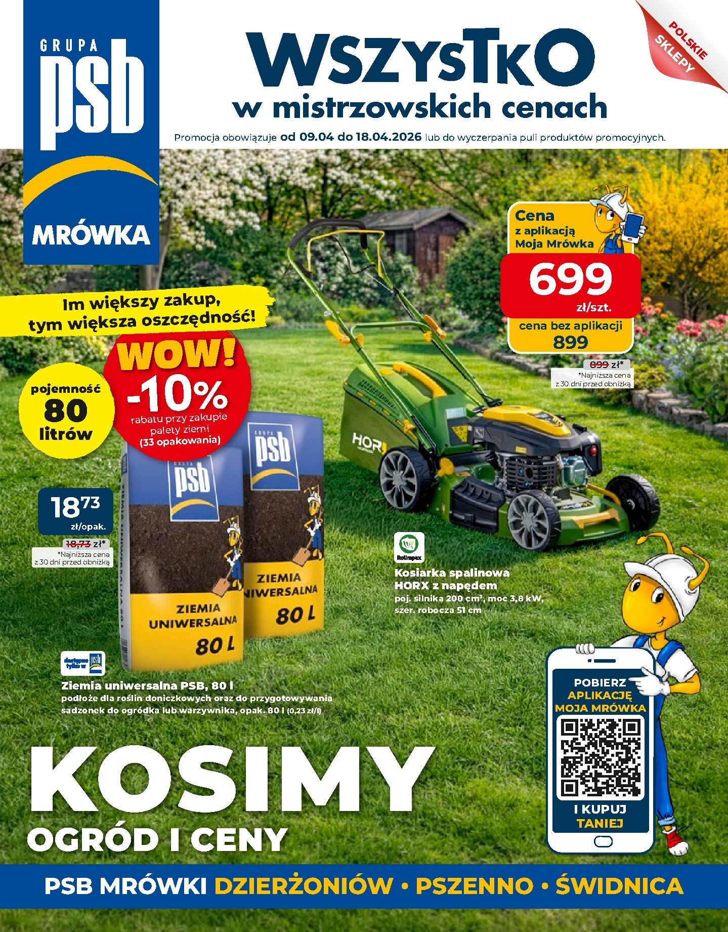 mrowka - Aktualna gazetka Mrówka - Pszenno ważna od 09.04.2026 do 18.04.2026