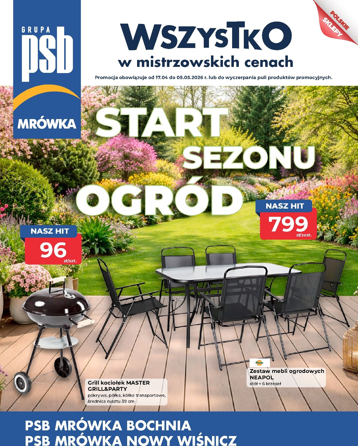 mrowka - Aktualna gazetka Mrówka - Bochnia ważna od 17.04.2026 do 05.05.2026 - page: 1
