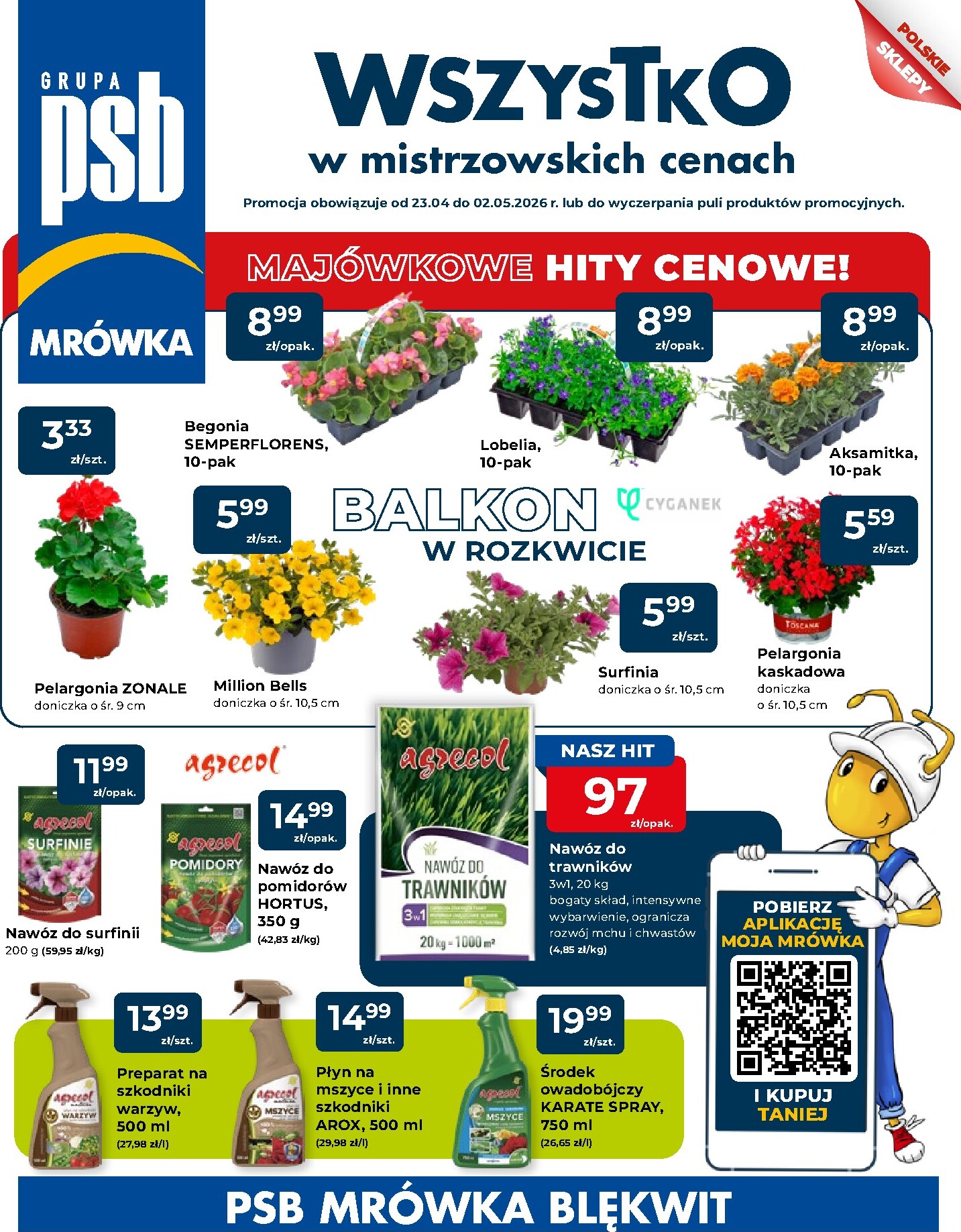mrowka - Aktualna gazetka Mrówka - Blękwit ważna od 23.04.2026 do 02.05.2026