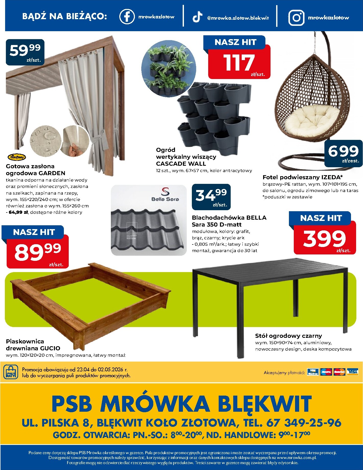 mrowka - Aktualna gazetka Mrówka - Blękwit ważna od 23.04.2026 do 02.05.2026 - page: 2