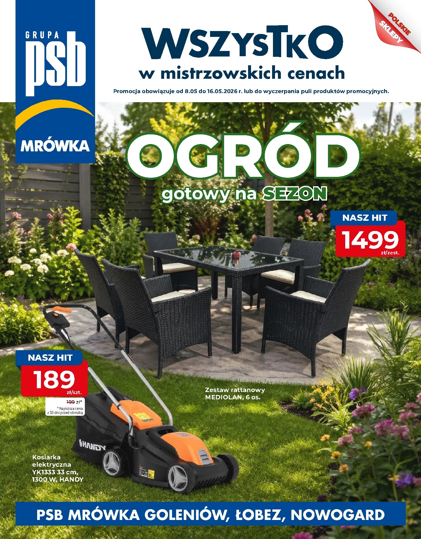 mrowka - Aktualna gazetka Mrówka ważna od 08.05.2026 do 16.05.2026 - page: 1