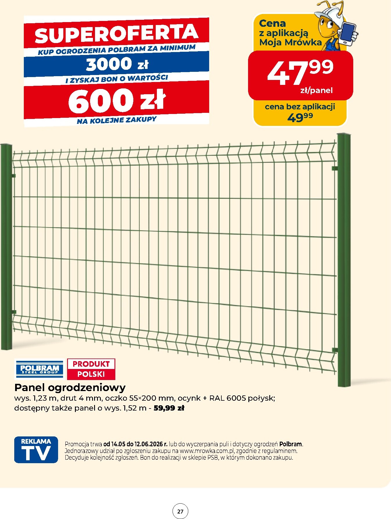 mrowka - Aktualna gazetka Mrówka - Człuchów ważna od 14.05.2026 do 23.05.2026 - page: 27