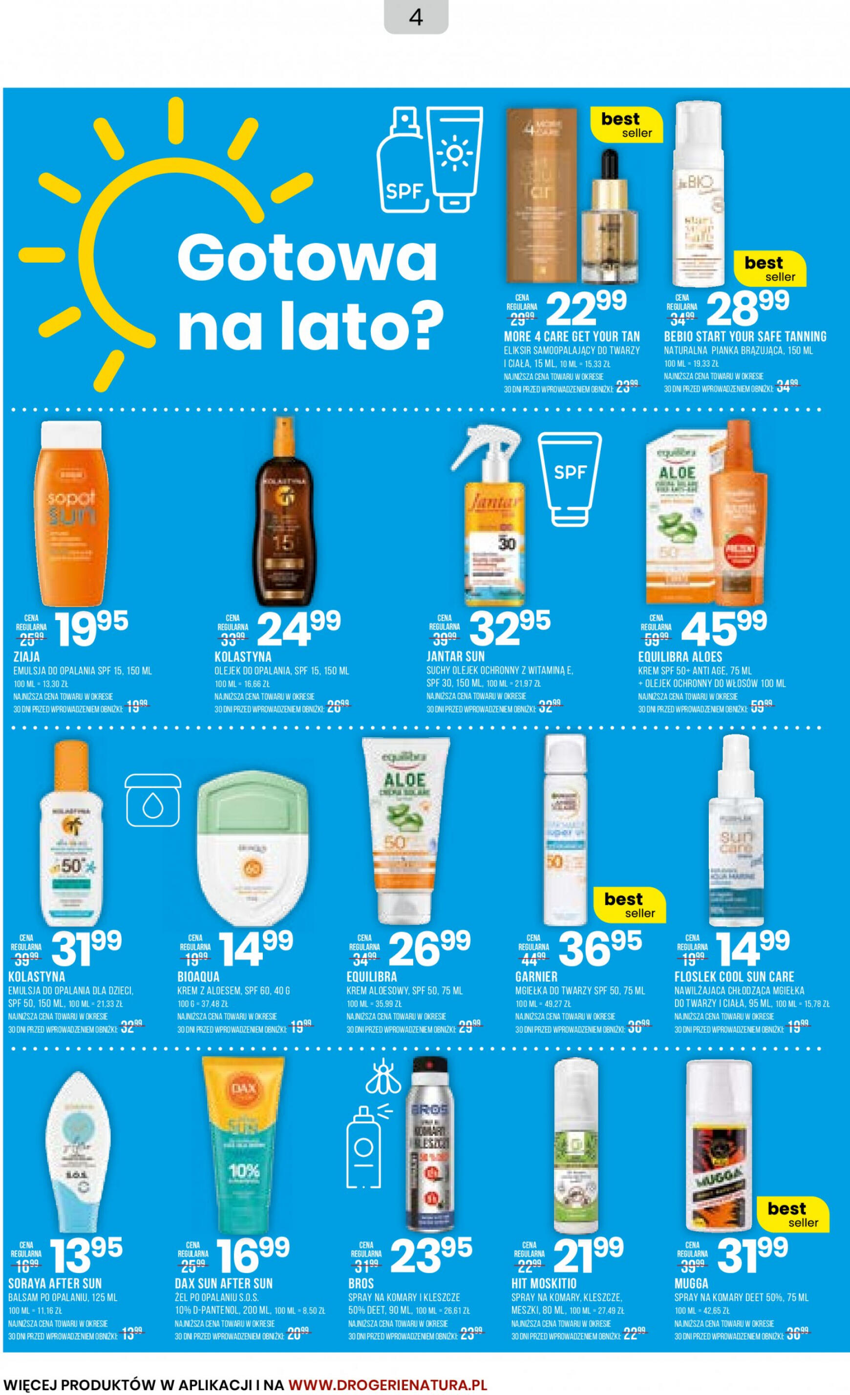 natura - Drogerie Natura gazetka aktualna ważna od 05.06. - 04.07. - page: 4