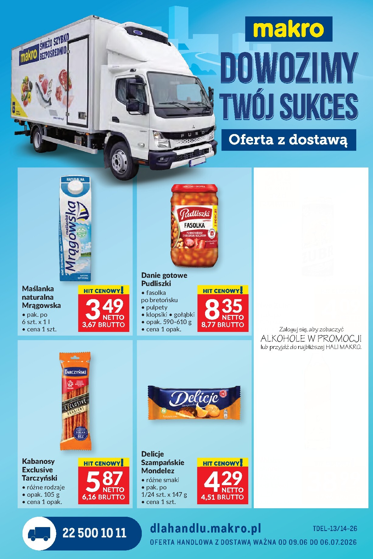 makro - Nowa gazetka Makro - Dowozimy twój sukces ważna od 09.06.2026 do 06.07.2026 - page: 1