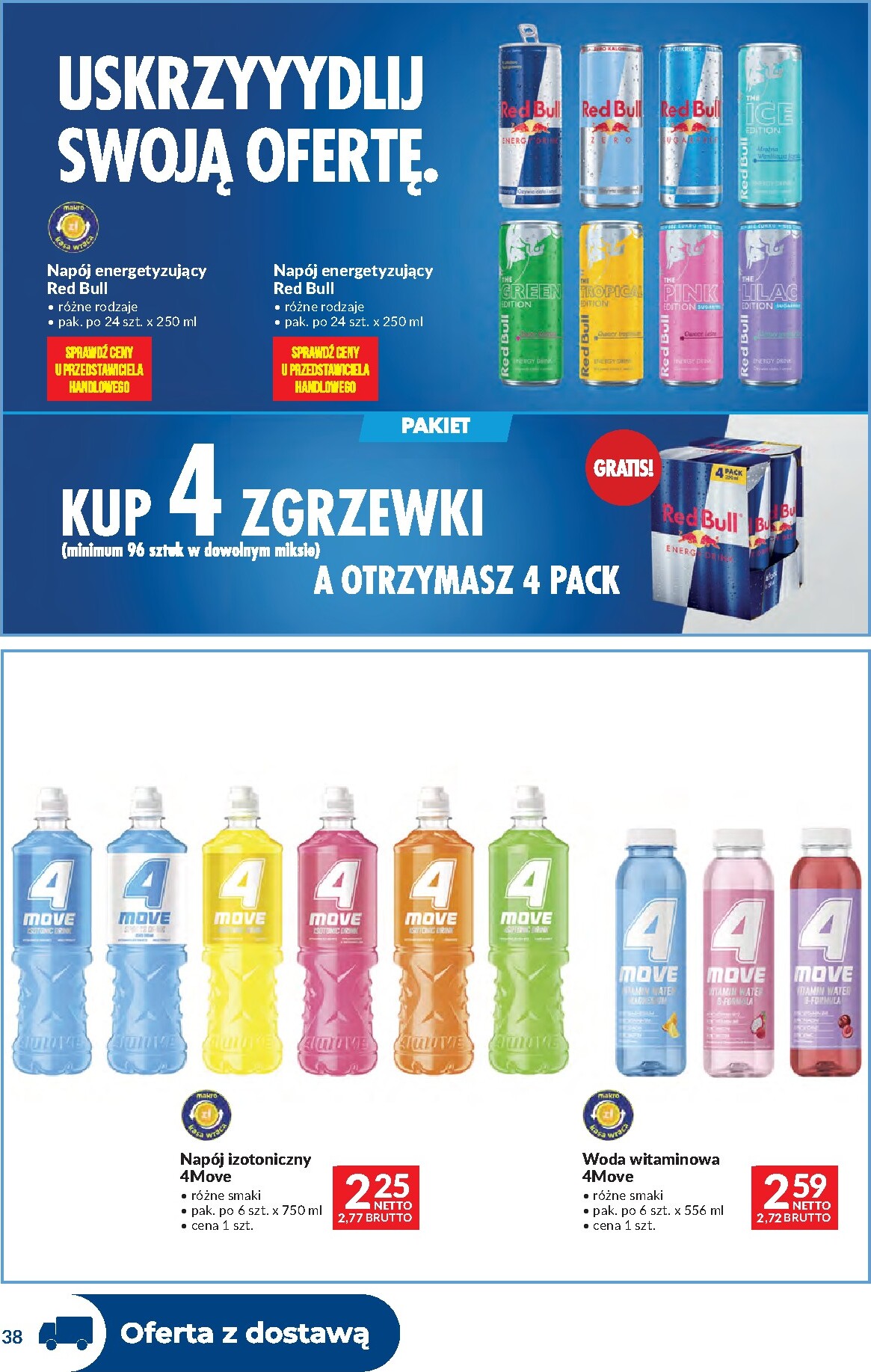makro - Nowa gazetka Makro - Dowozimy twój sukces ważna od 09.06.2026 do 06.07.2026 - page: 38
