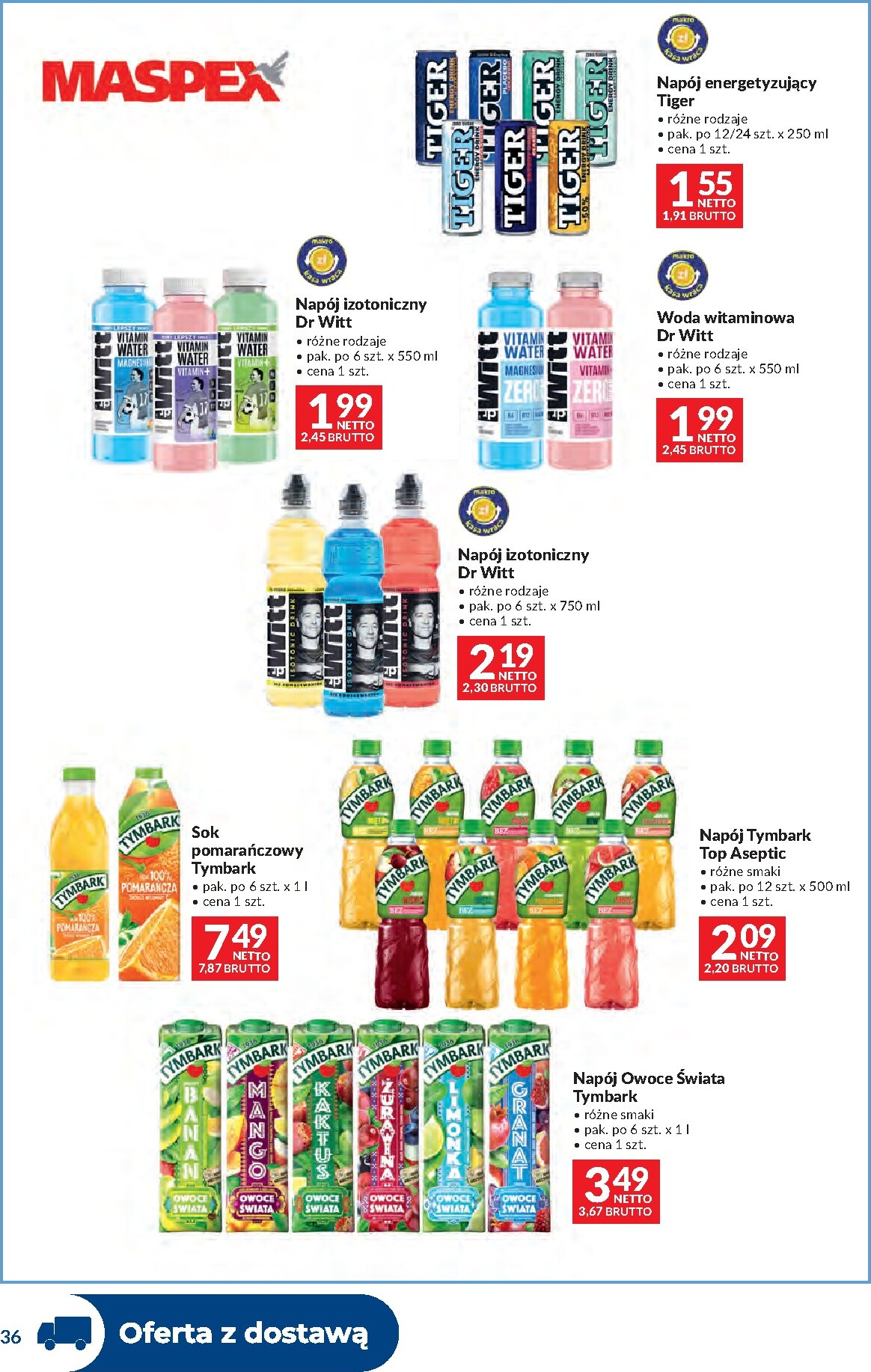 makro - Nowa gazetka Makro - Dowozimy twój sukces ważna od 09.06.2026 do 06.07.2026 - page: 36