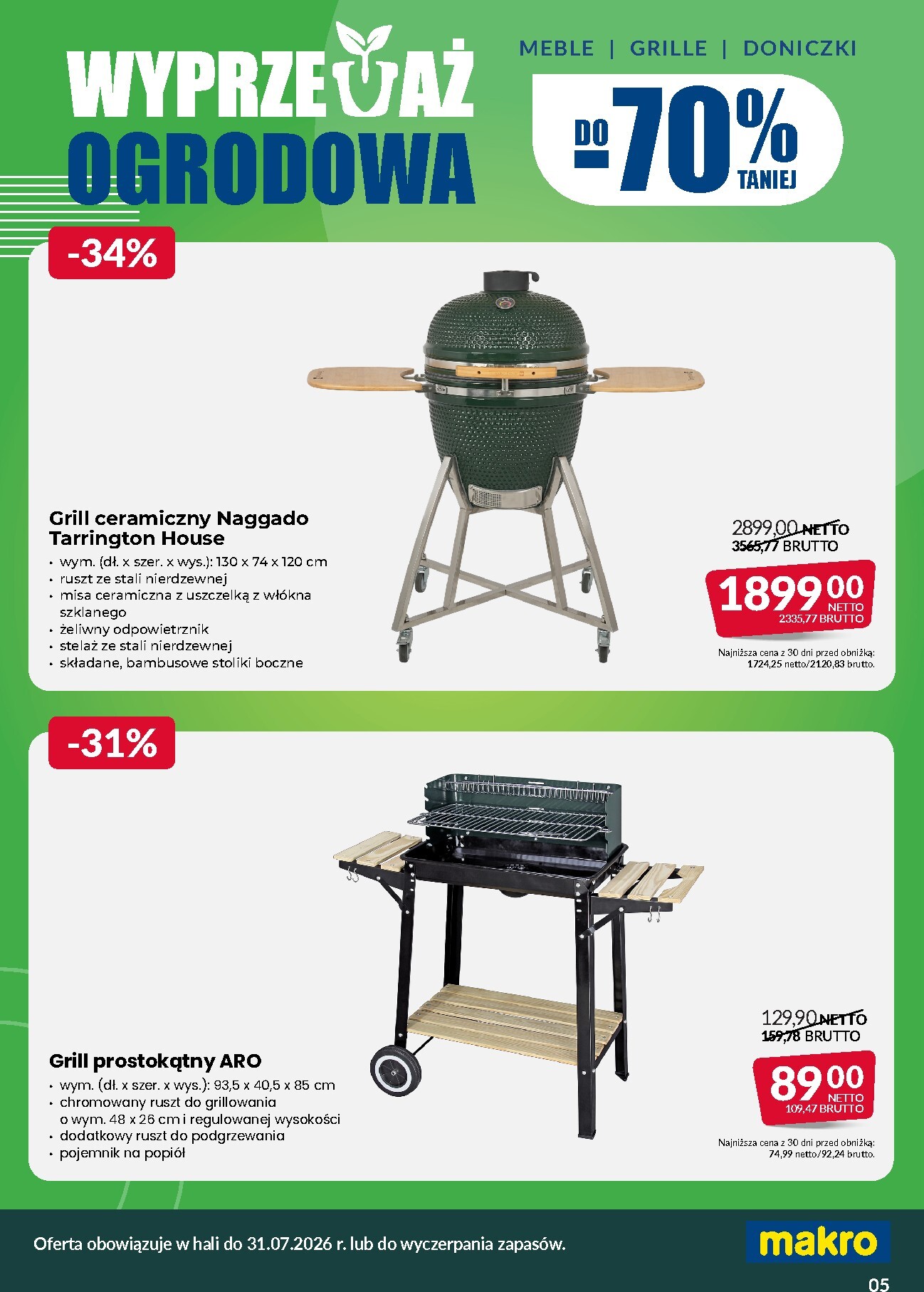 makro - Aktualna gazetka Makro - Wyprzedaż ogrodowa ważna od 17.06.2026 do 31.07.2026 - page: 5