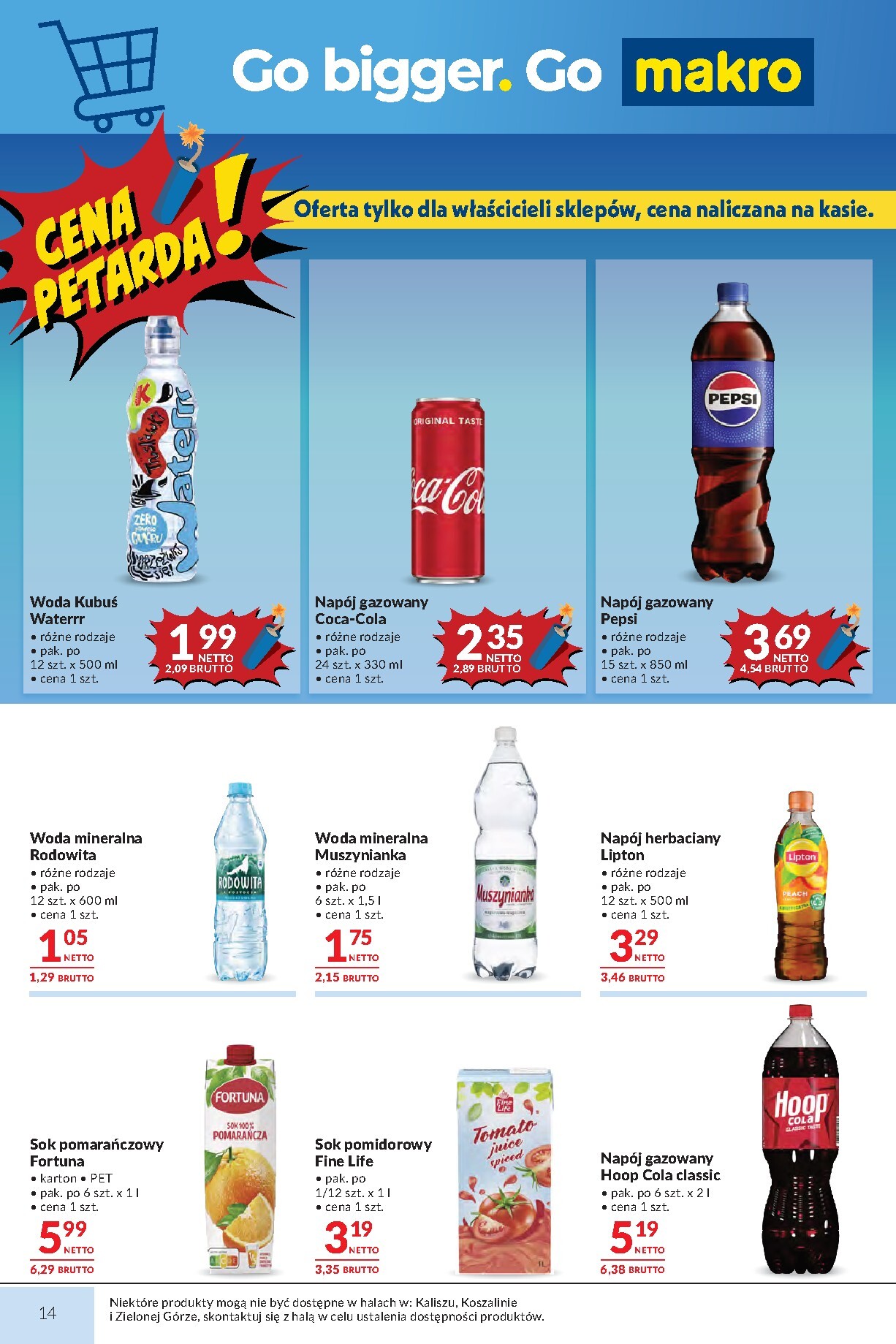 makro - Aktualna gazetka Makro - Ceny dla twojego biznesu i dla ciebe ważna od 23.06.2026 do 06.07.2026 - page: 14
