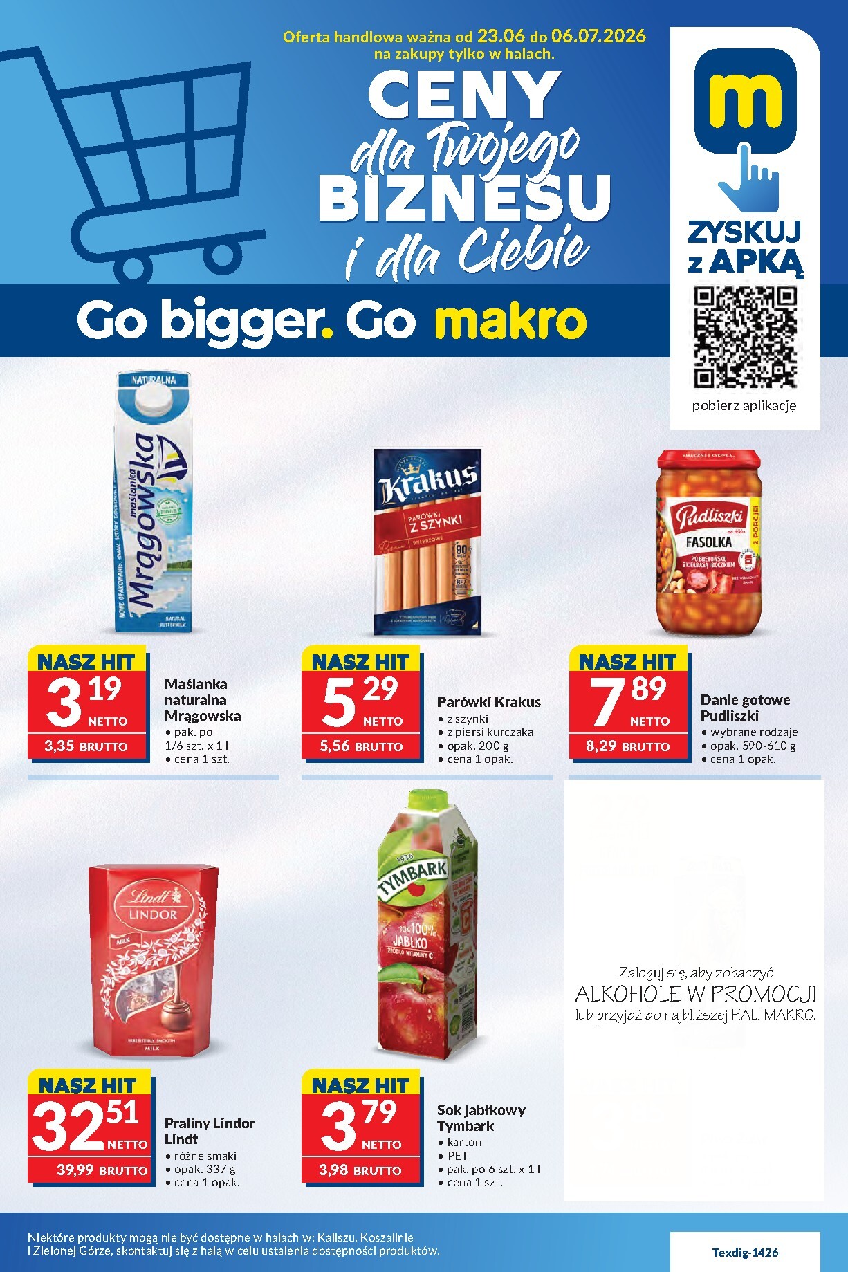 makro - Aktualna gazetka Makro - Ceny dla twojego biznesu i dla ciebe ważna od 23.06.2026 do 06.07.2026
