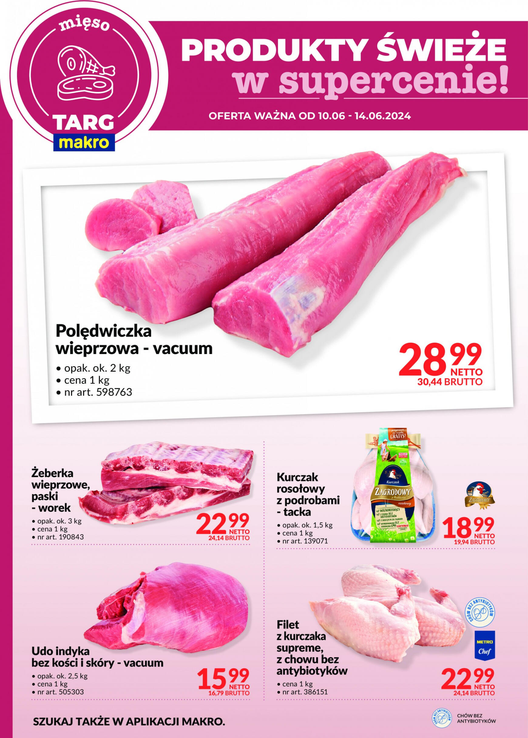 makro - Targ MAKRO - oferta świeża w super cenach! gazetka aktualna ważna od 10.06. - 14.06. - page: 4