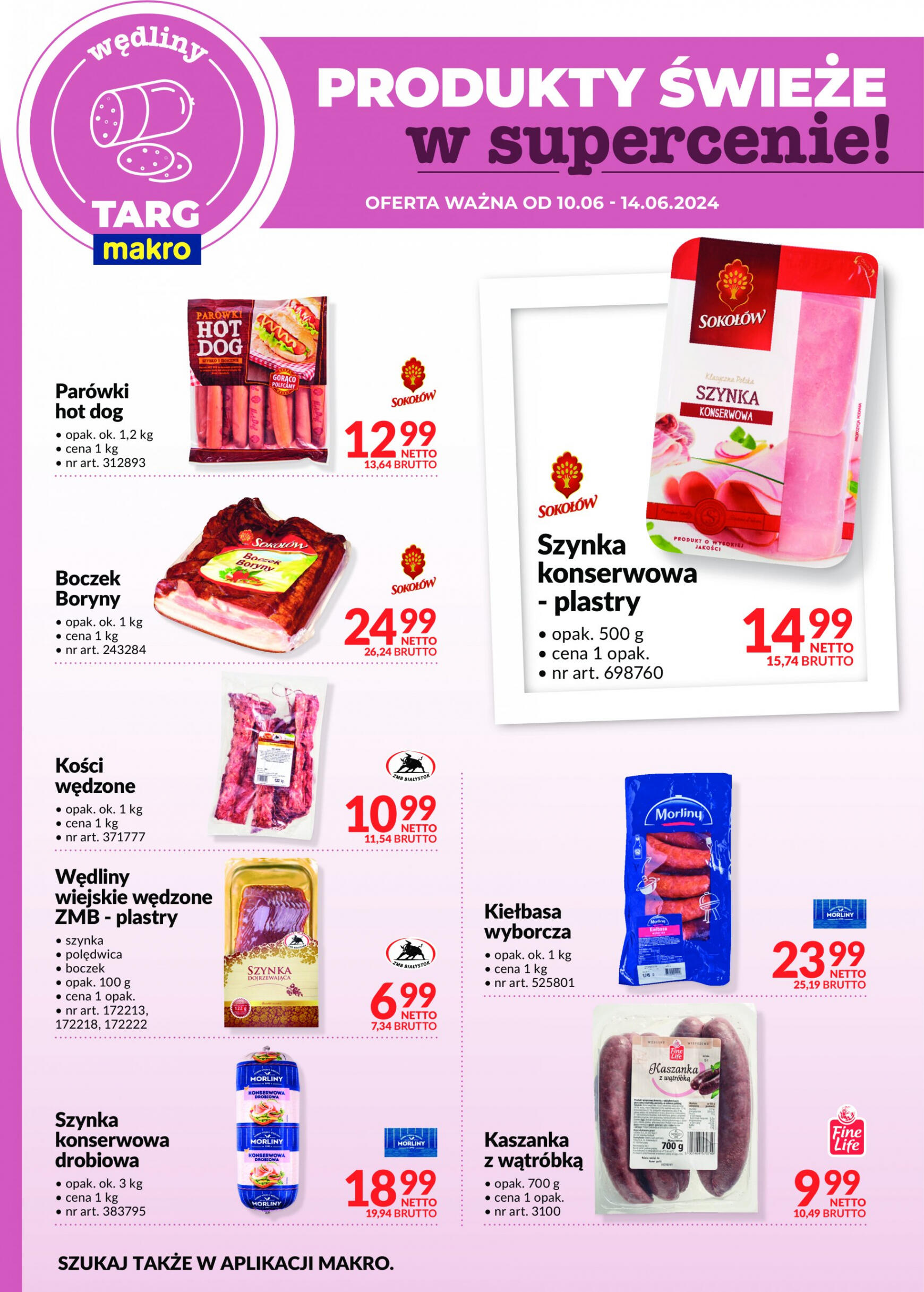 makro - Targ MAKRO - oferta świeża w super cenach! gazetka aktualna ważna od 10.06. - 14.06. - page: 5