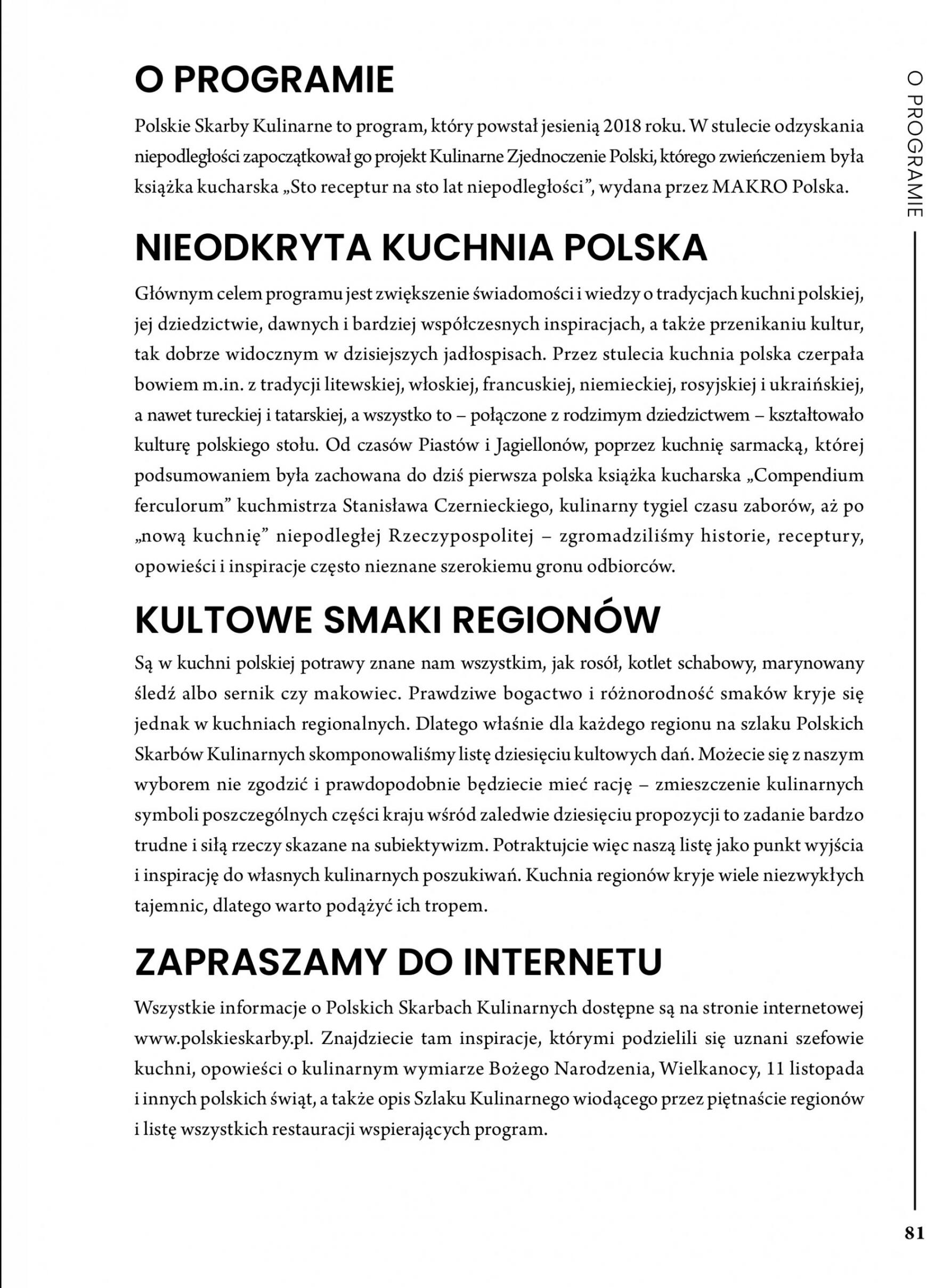 makro - Makro - Kulinarna podróż po Polsce gazetka aktualna ważna od 25.06. - 31.08. - page: 78