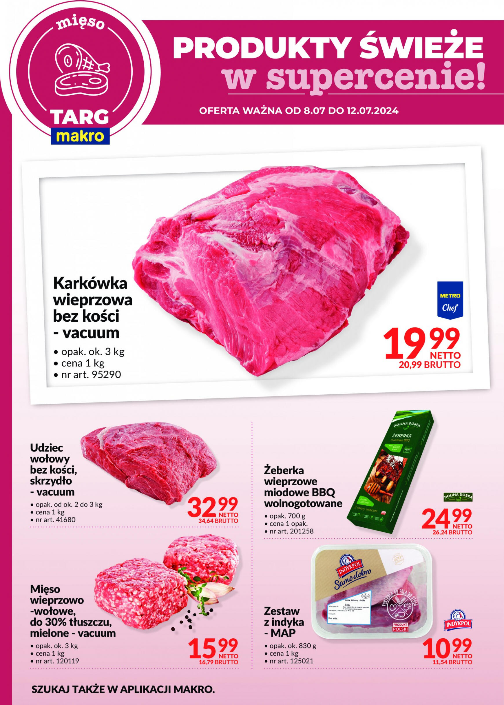 makro - Targ MAKRO - oferta świeża w super cenach! gazetka aktualna ważna od 08.07. - 12.07. - page: 4