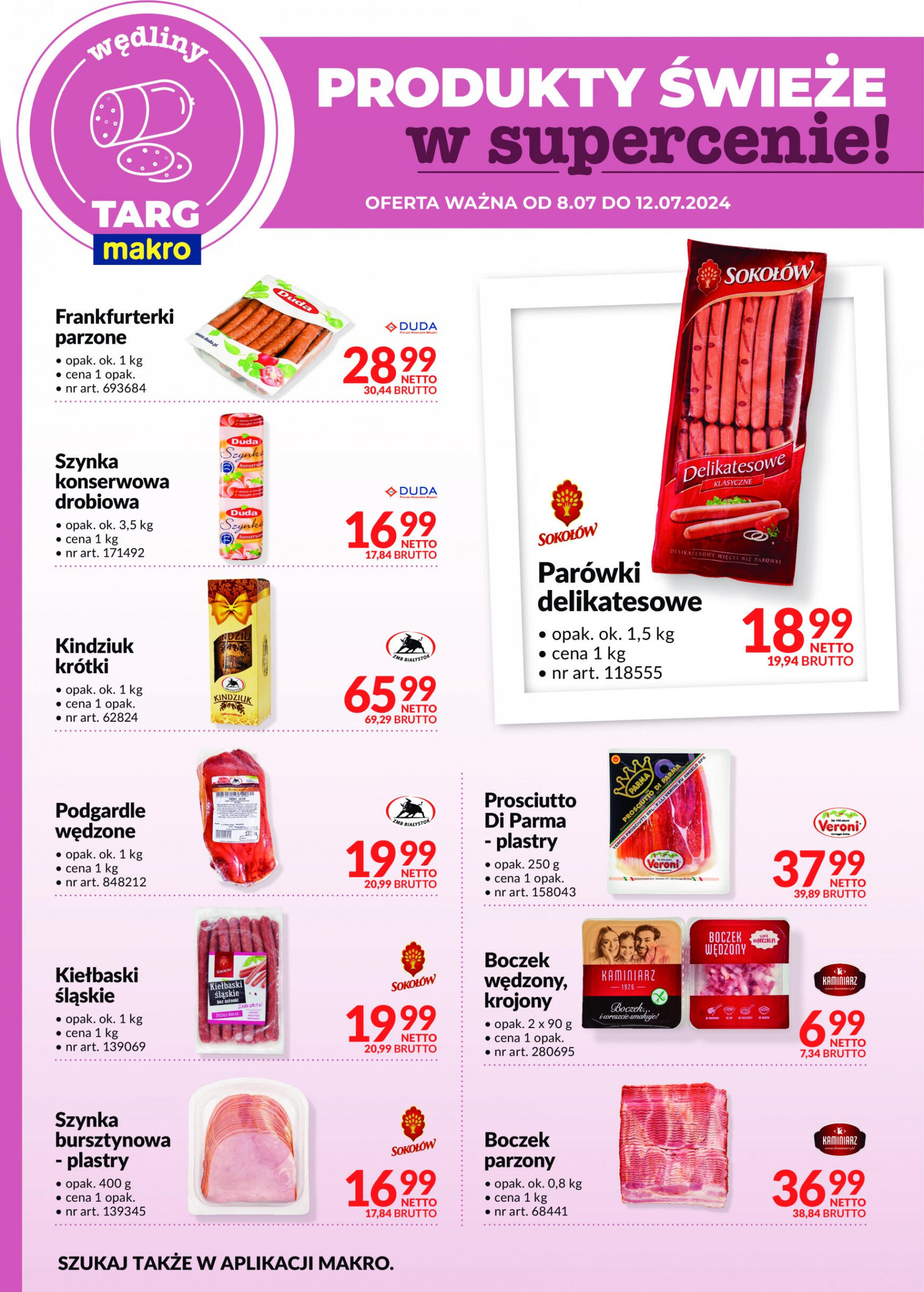 makro - Targ MAKRO - oferta świeża w super cenach! gazetka aktualna ważna od 08.07. - 12.07. - page: 5