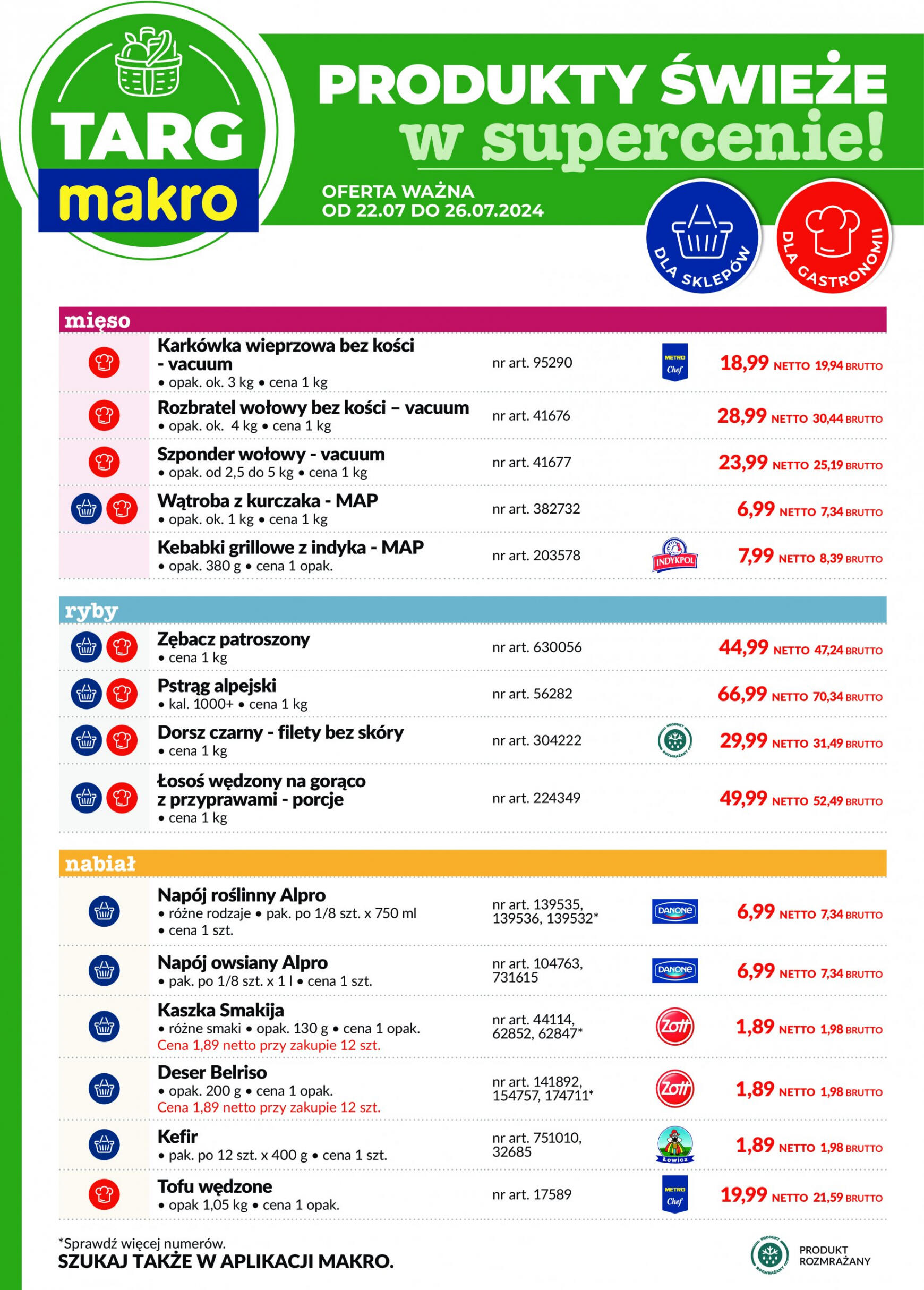 makro - Targ MAKRO gazetka aktualna ważna od 22.07. - 26.07. - page: 2