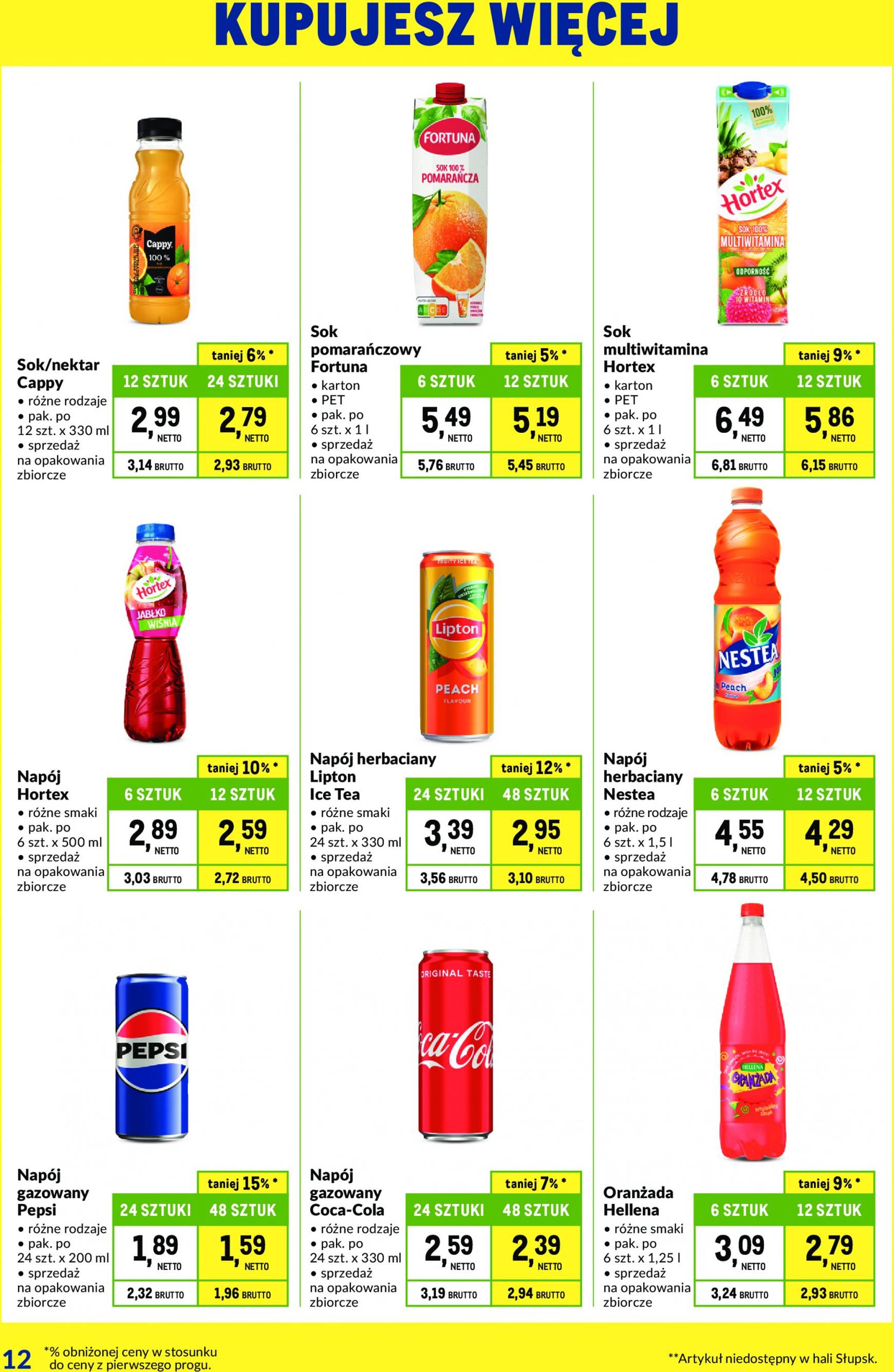 makro - Aktualna Makro - Kupujesz więcej płacisz mniej gazetka ważna od 03.09. - 30.09. - page: 12