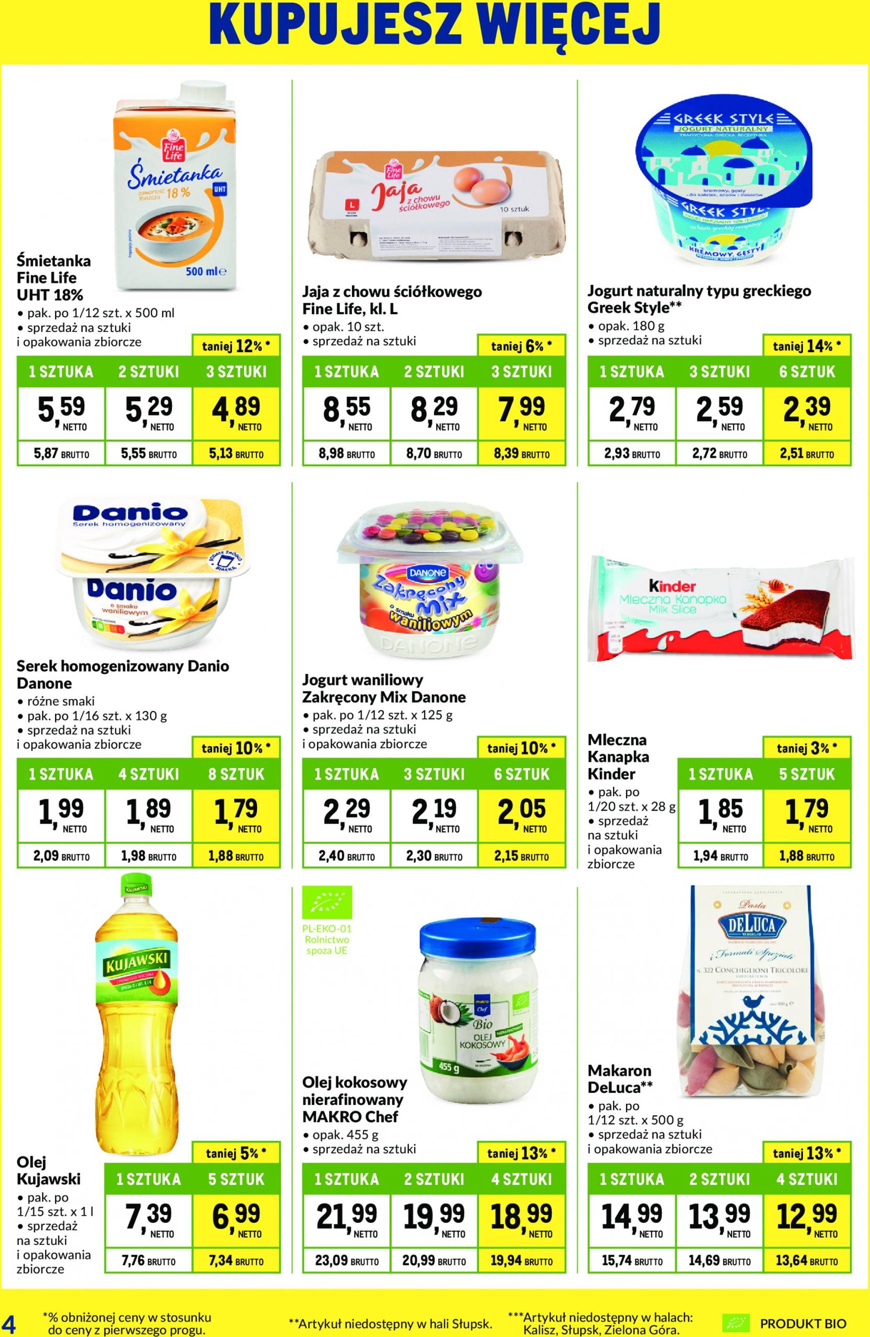 makro - Aktualna Makro - Kupujesz więcej płacisz mniej gazetka ważna od 03.09. - 30.09. - page: 4