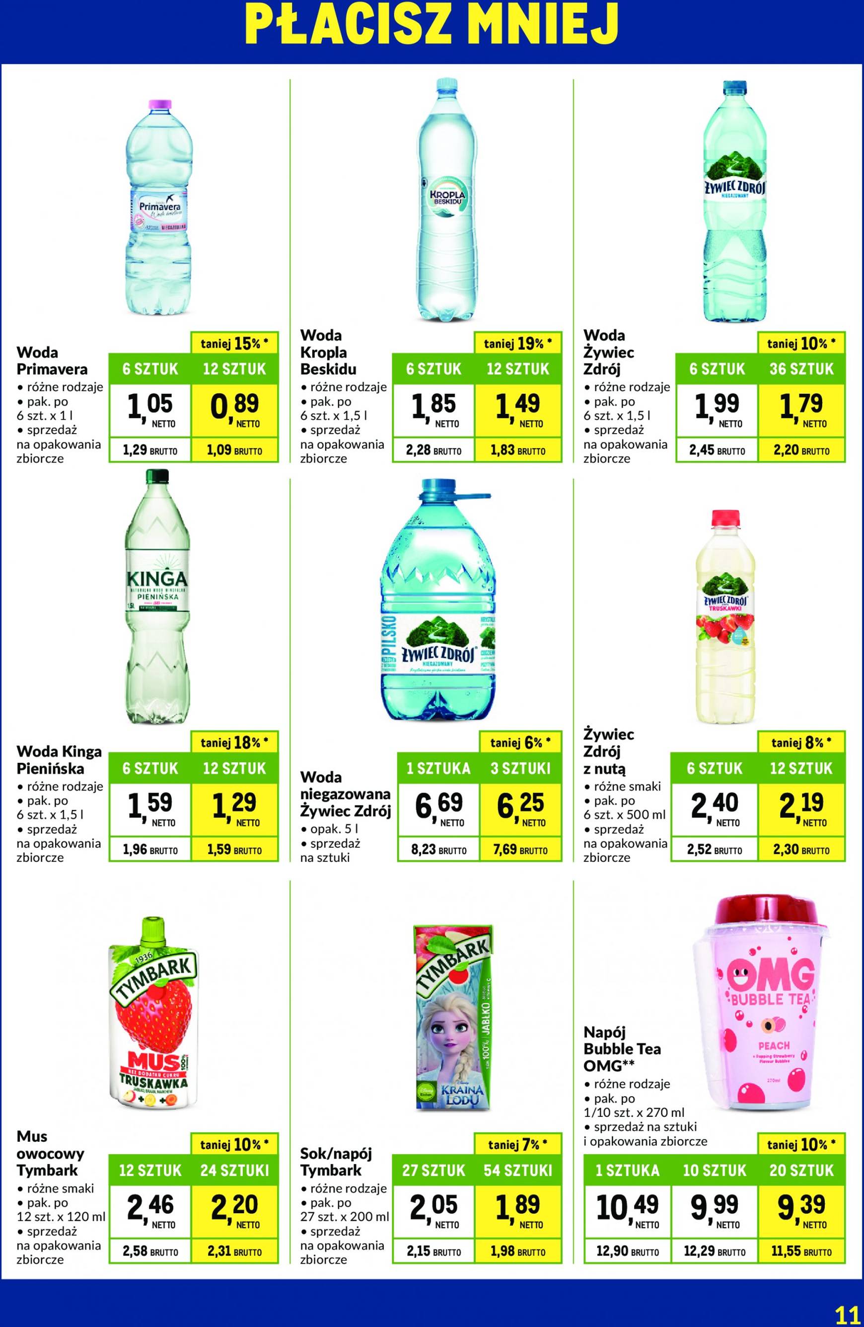 makro - Aktualna Makro - Kupujesz więcej płacisz mniej gazetka ważna od 03.09. - 30.09. - page: 11