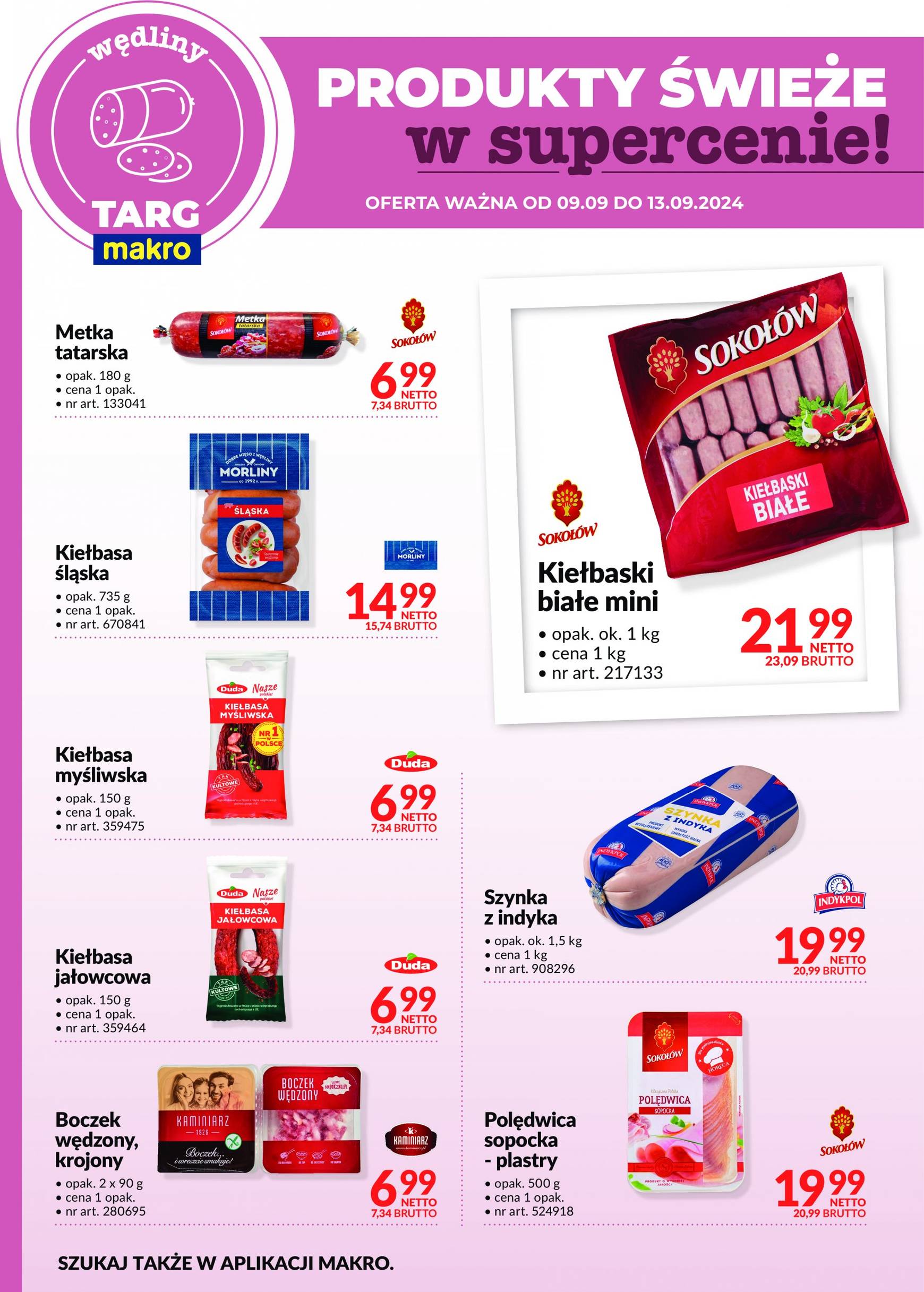 makro - Aktualna Targ MAKRO - oferta świeża w super cenach! gazetka ważna od 09.09. - 13.09. - page: 5