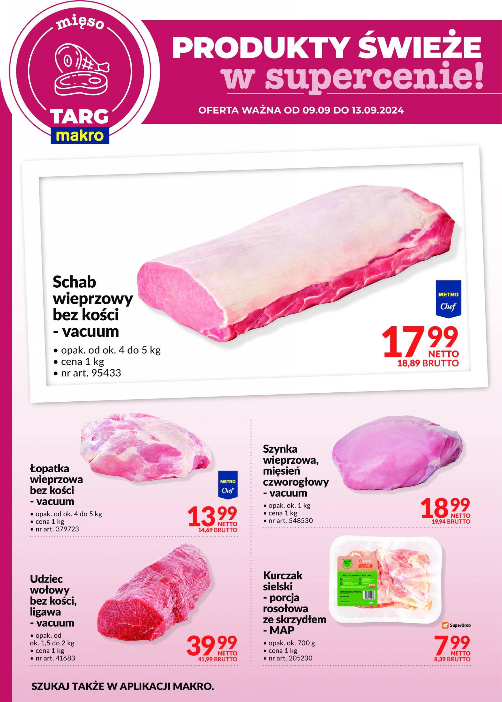 makro - Aktualna Targ MAKRO - oferta świeża w super cenach! gazetka ważna od 09.09. - 13.09. - page: 4