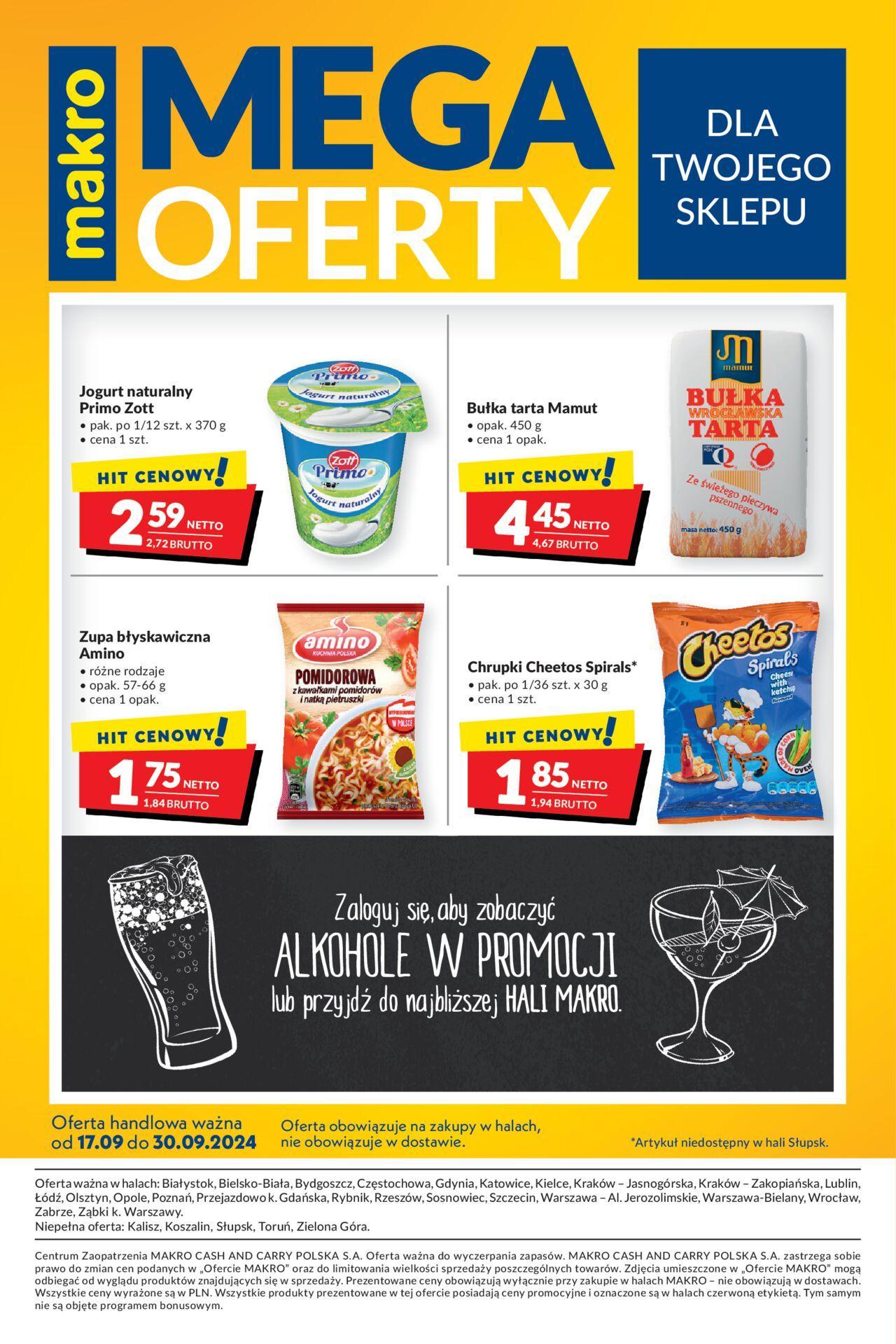 makro - Makro Gazetka - Mega oferty dla Twojego Sklepu 17.09.2024 - 30.09.2024 - page: 8