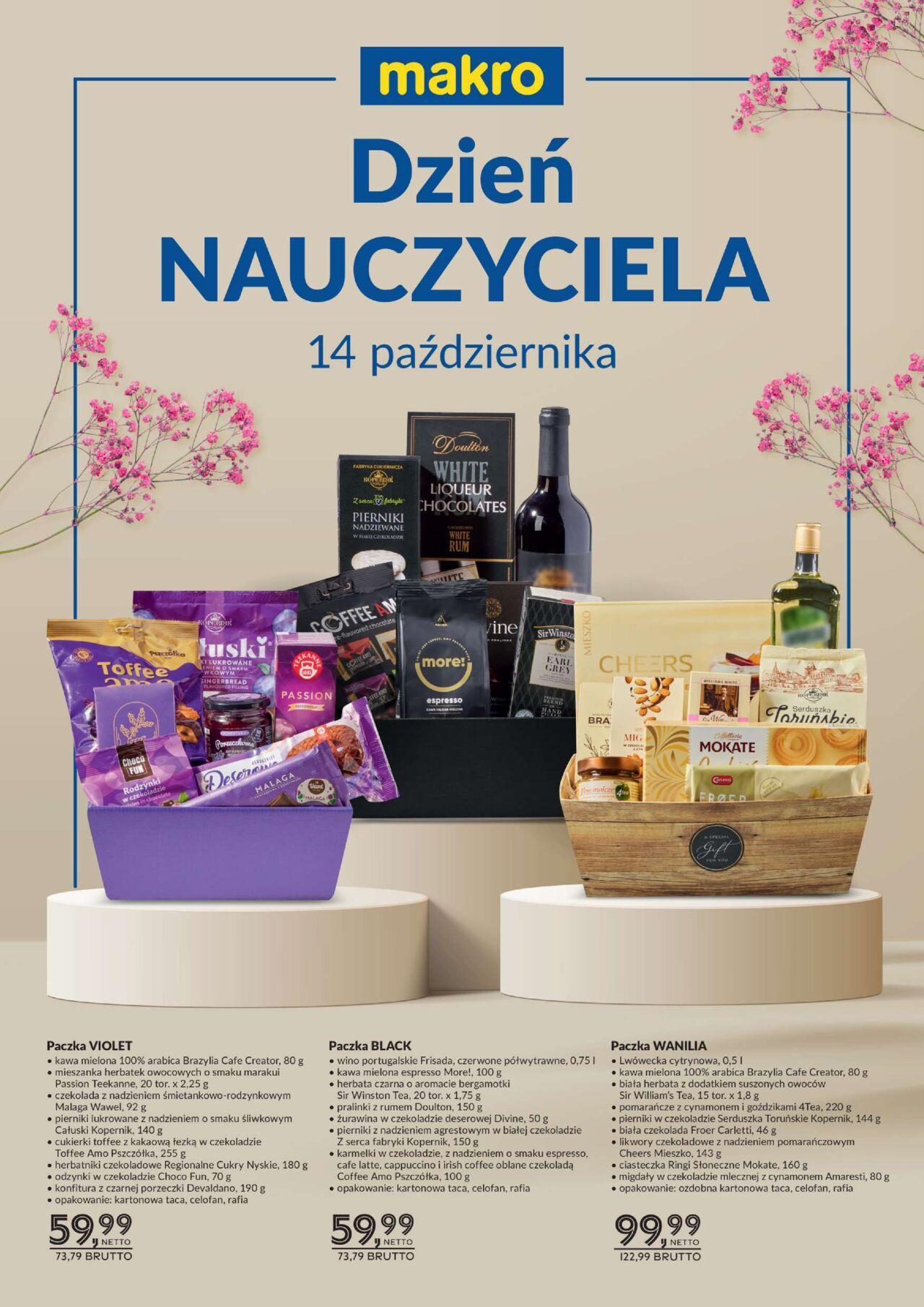 makro - Makro Gazetka - Dzień nauczyciela 01.10.2024 - 14.10.2024 - page: 1