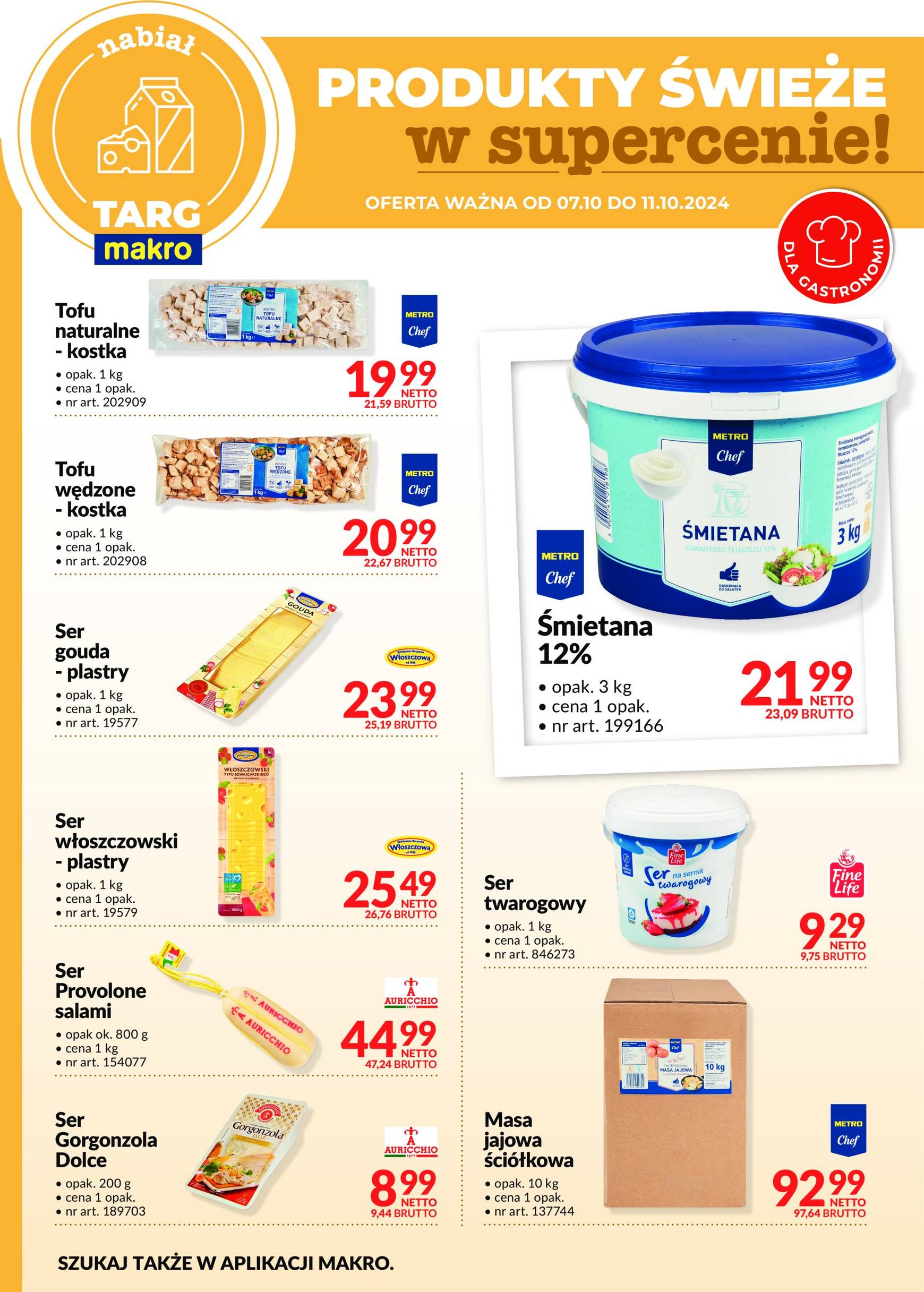 makro - Targ MAKRO - oferta świeża w super cenach gazetka ważna od 07.10. - 11.10. - page: 8