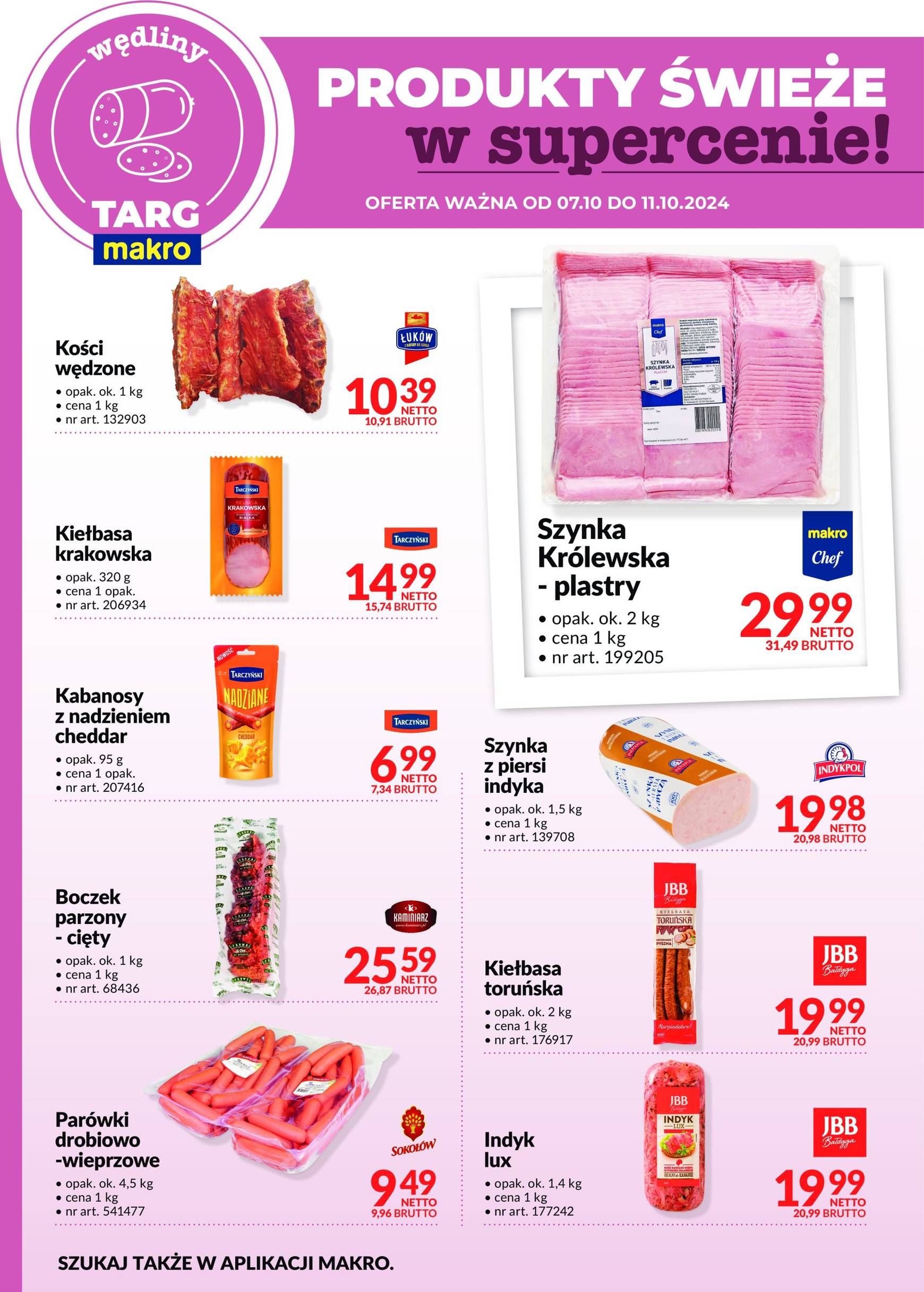 makro - Targ MAKRO - oferta świeża w super cenach gazetka ważna od 07.10. - 11.10. - page: 5