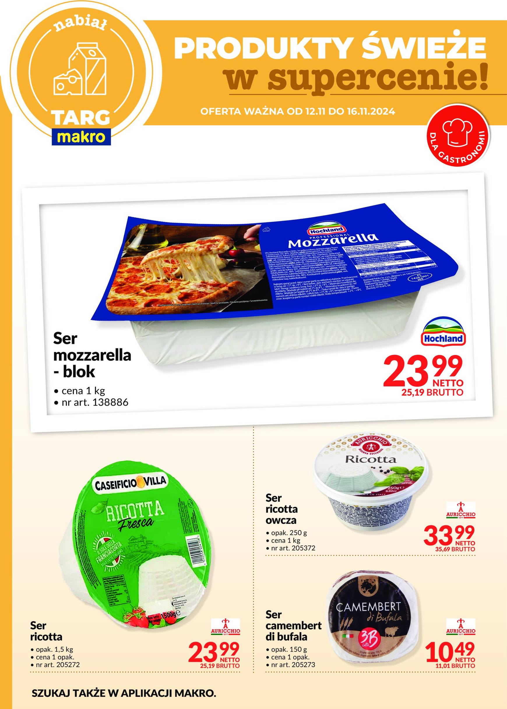 makro - Targ MAKRO - oferta świeża w super cenach! gazetka ważna od 12.11. - 16.11. - page: 7